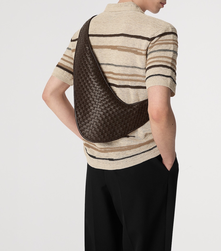 Bottega Veneta Lambskin Veneto Cross-Body Bag Image 2