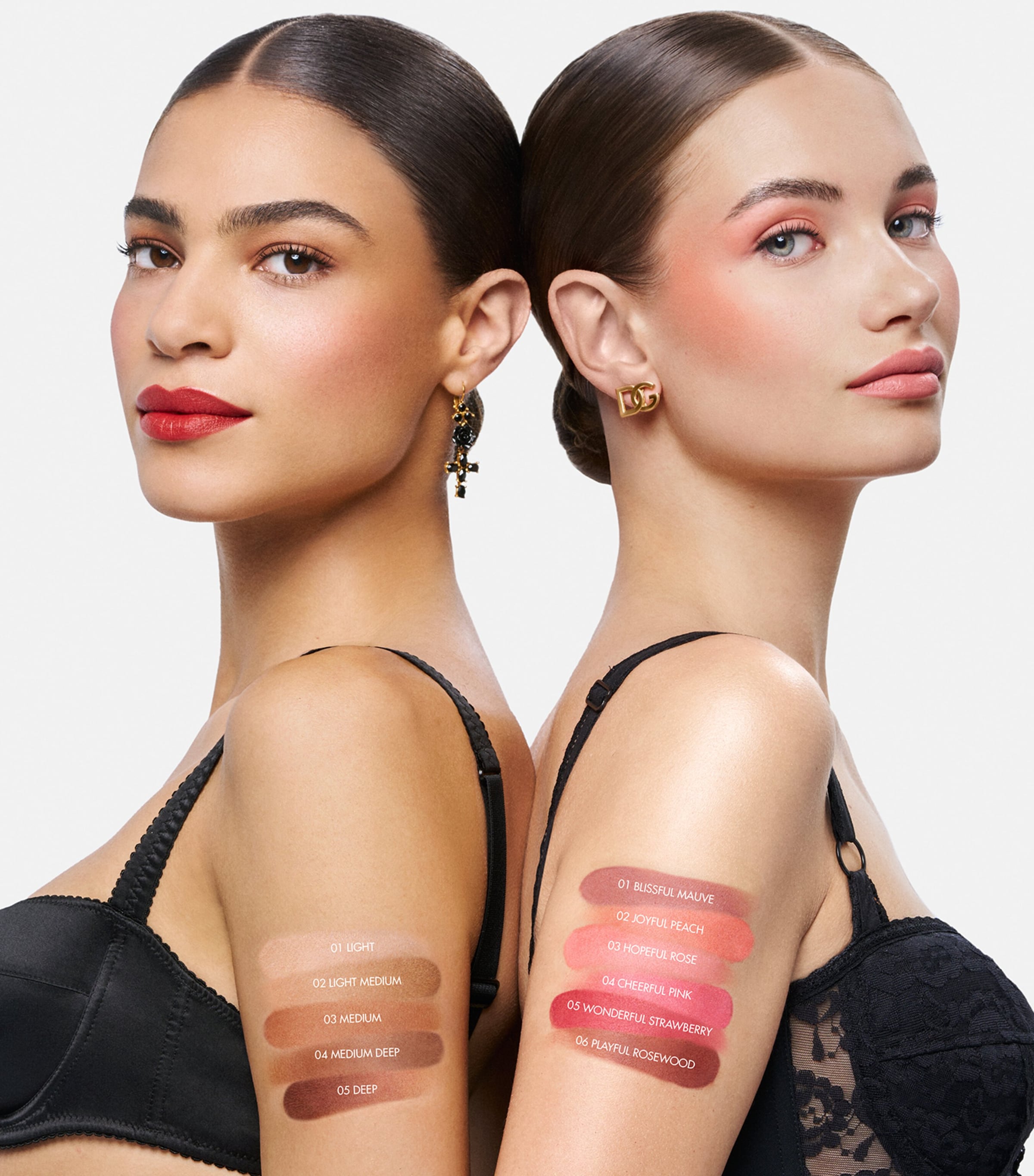 Dolce&Gabbana Cheek & Eyes Match Lasting Blush and Eyeshadow Powder Blissful Mauve Image 5