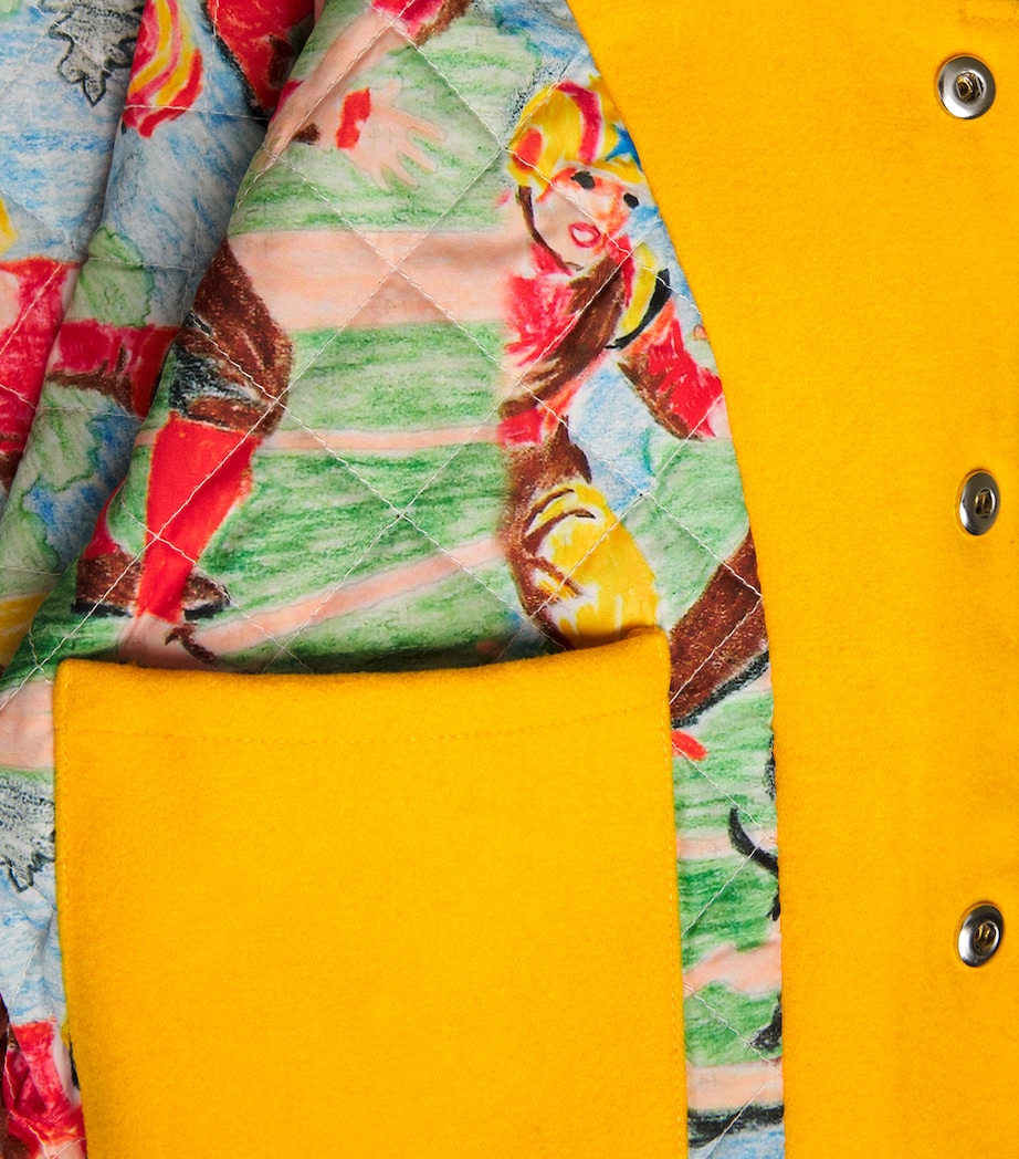 The Split Hood Team Spirit Bomber Jacket DROP OUT Image 5