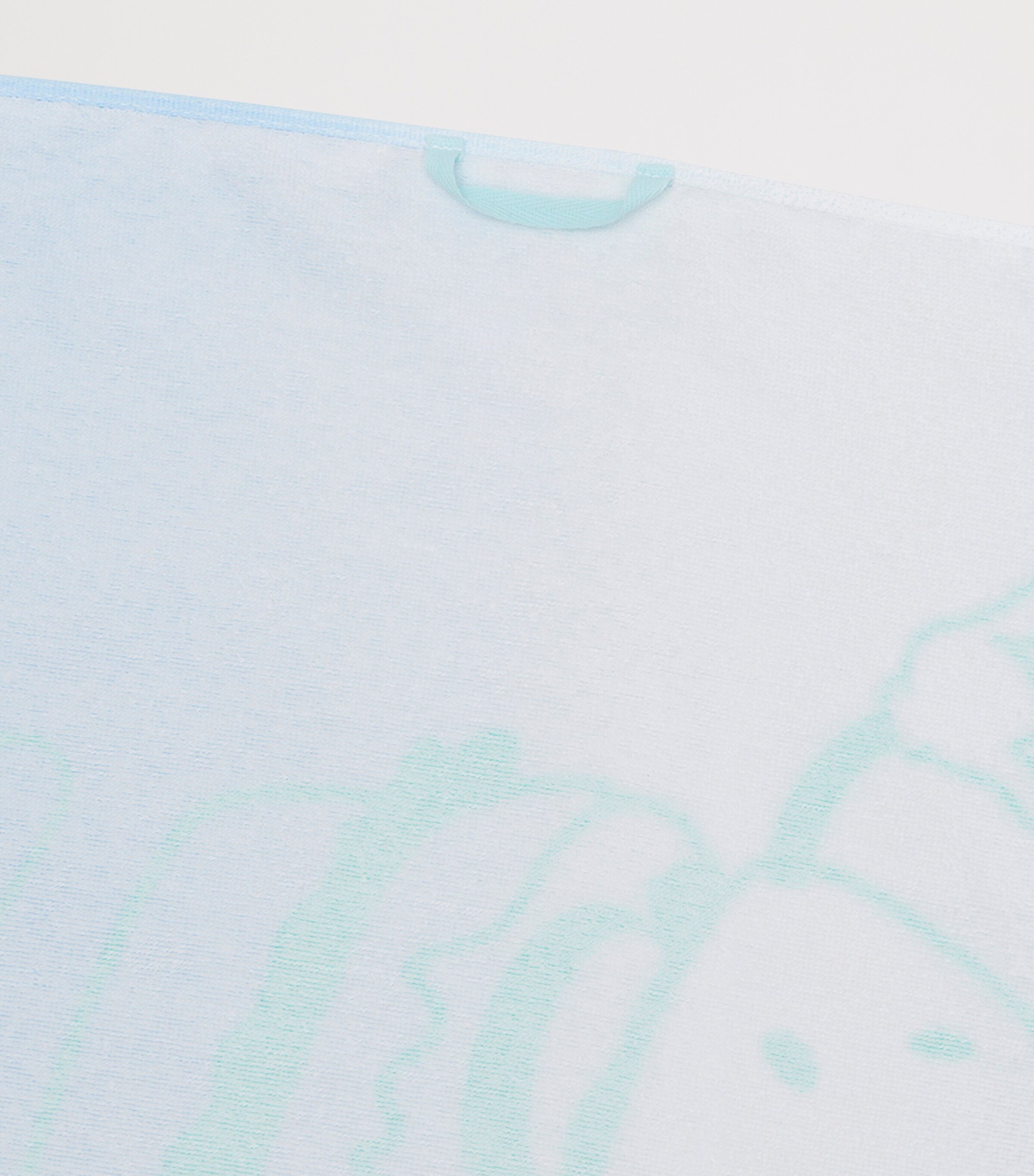 Sea Kids Beach Towel BLUE-LIME Image 2