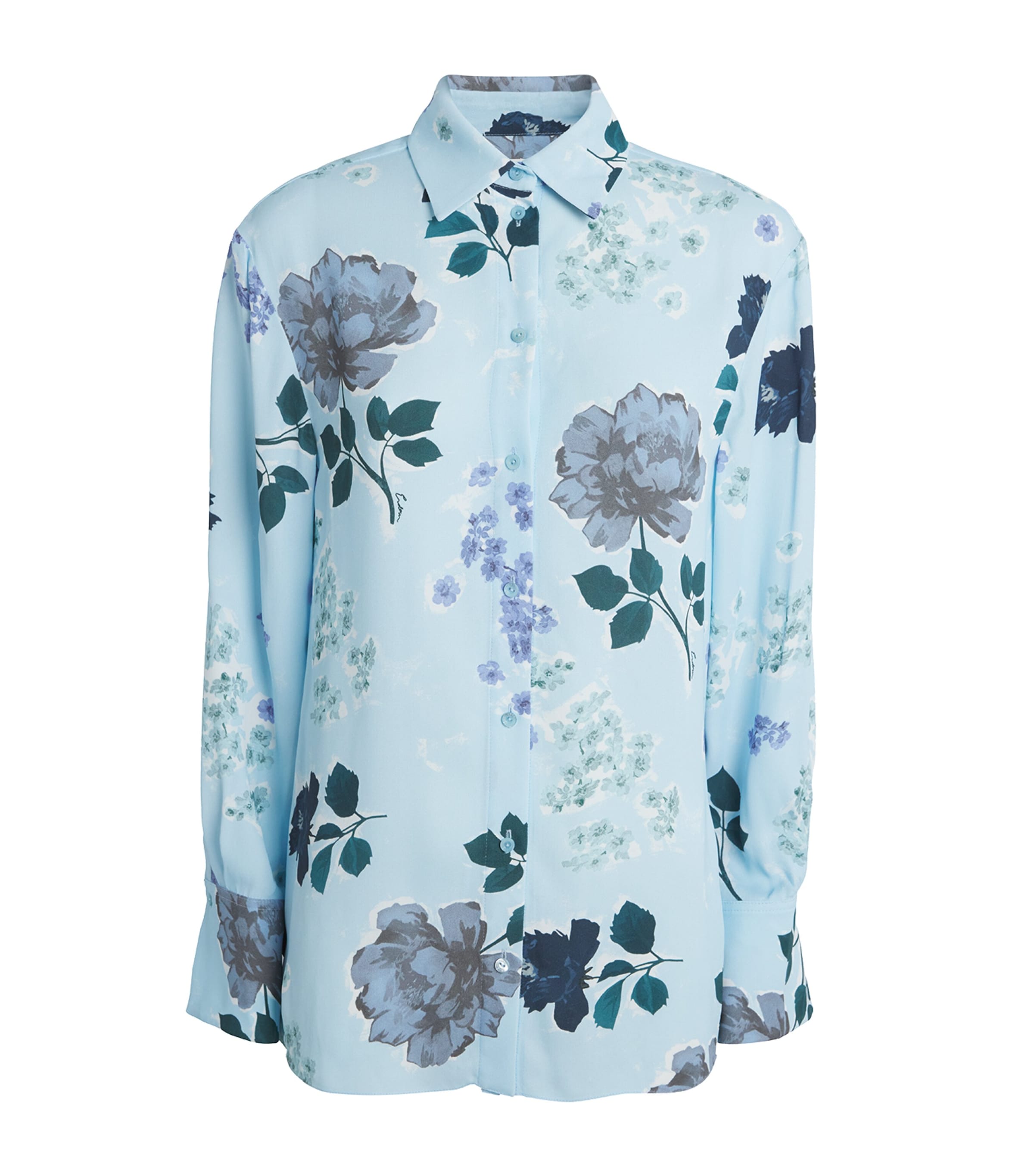 ERDEM FLORAL LONG-SLEEVE SHIRT 
