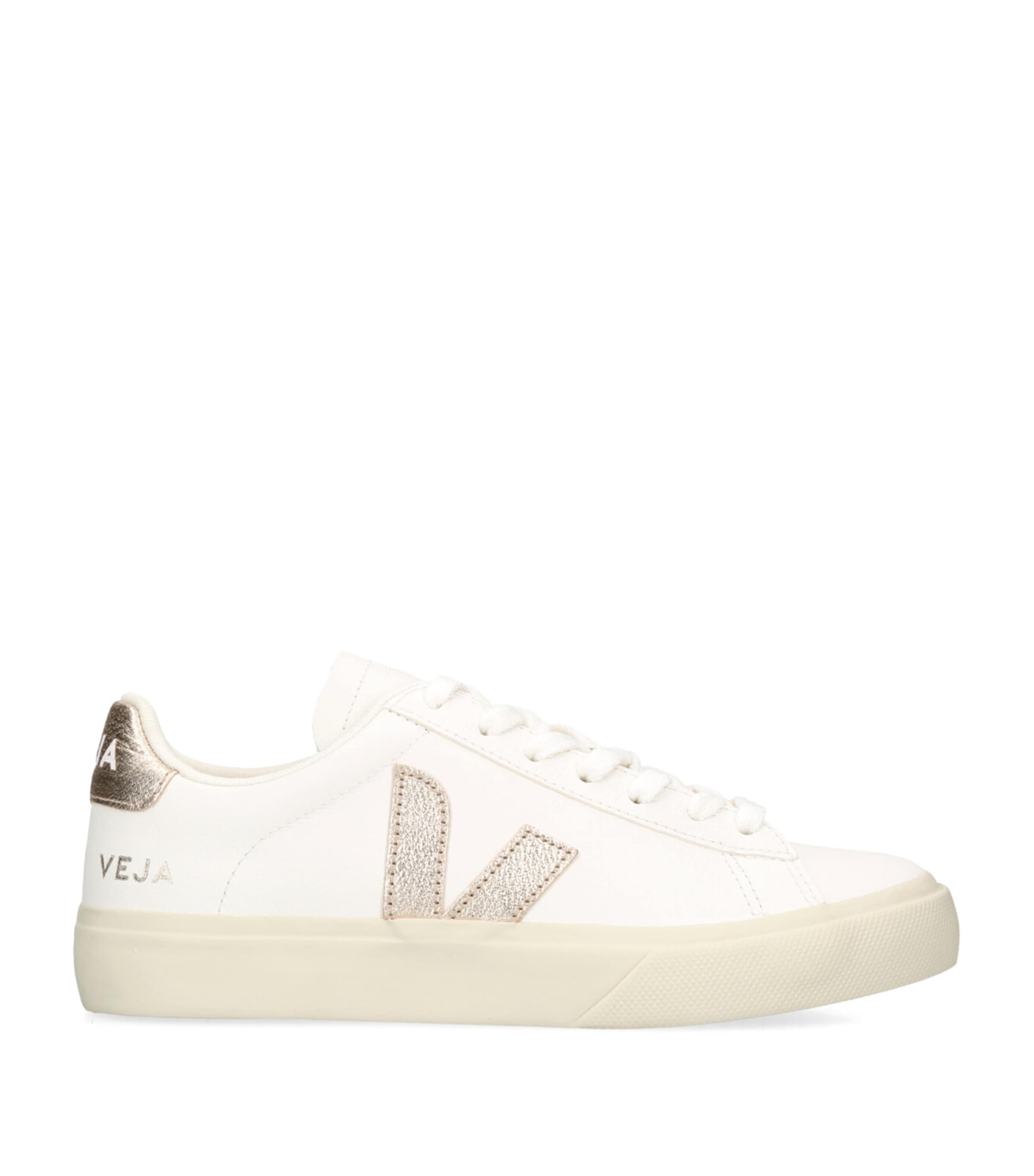 Veja Leather Campo Sneakers In White
