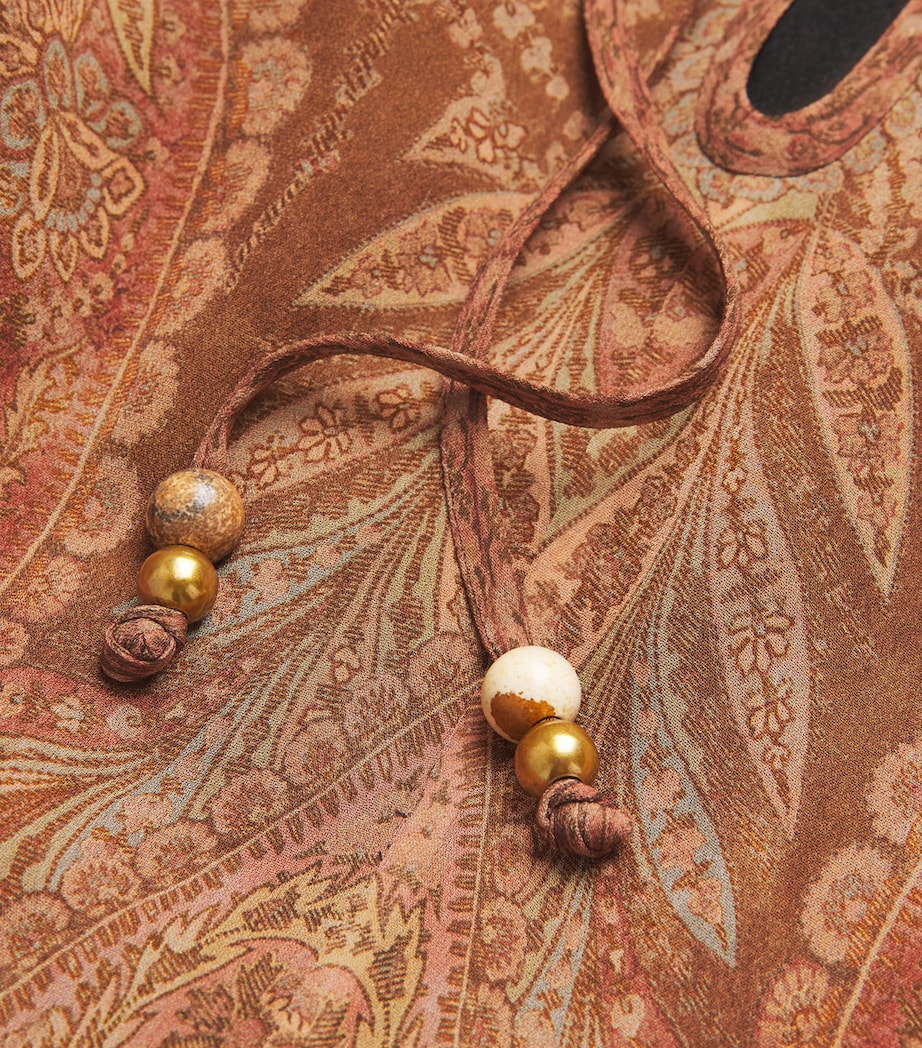 Paisley Hypnotic Maxi Dress BLACK PAISLEY Image 5