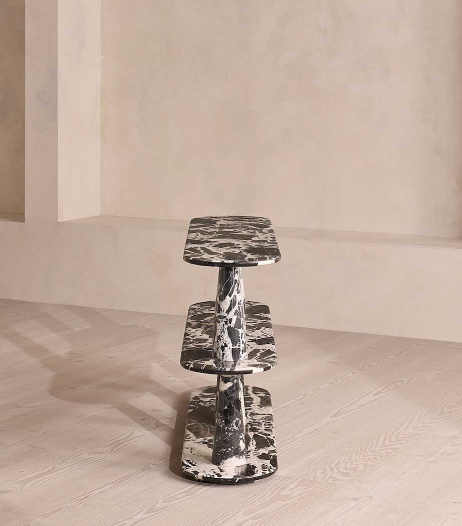 Soho Home Marble Maven Shelving Unit Black Image 4