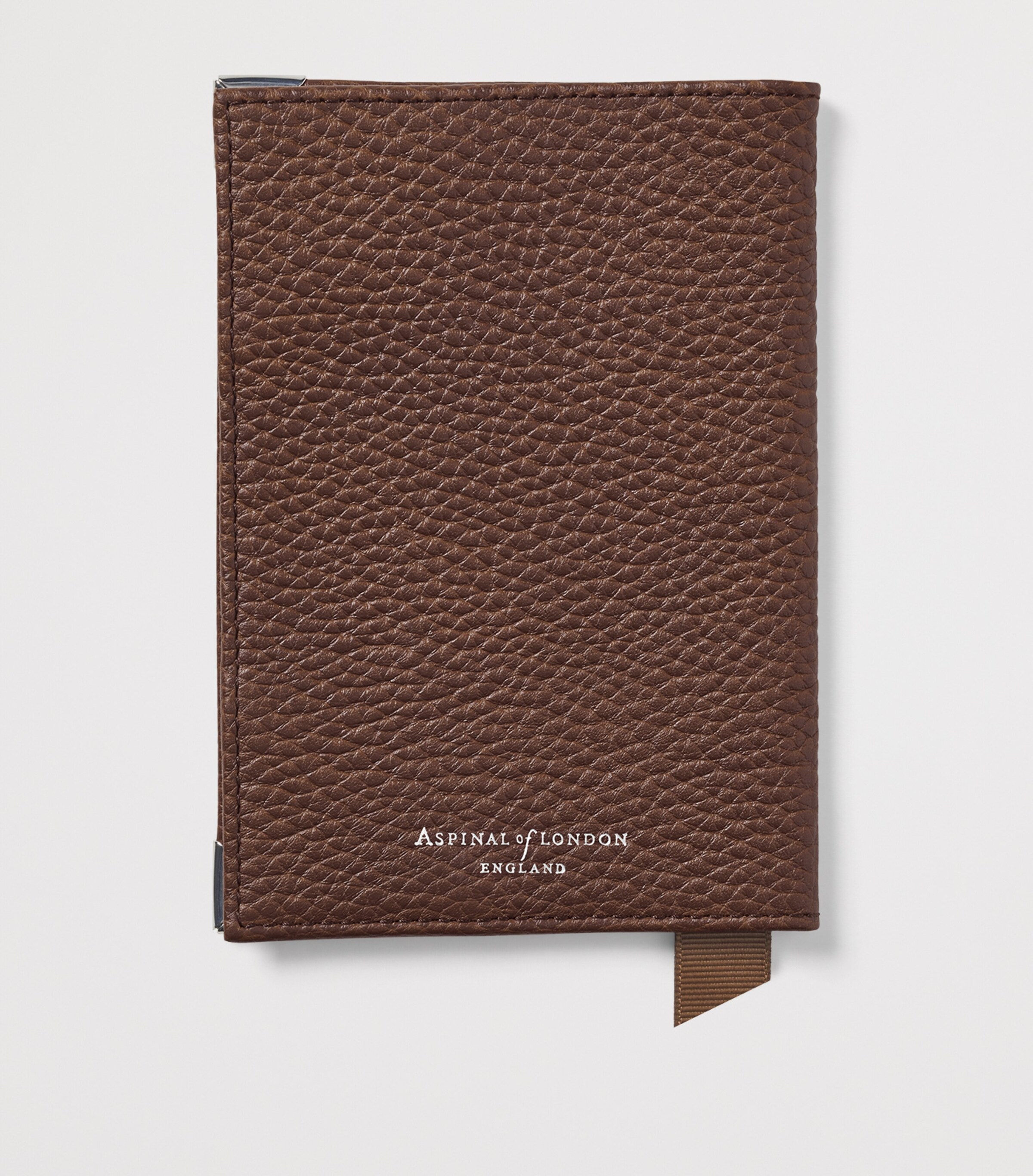 Leather Passport Cover TOBACCO Image 2