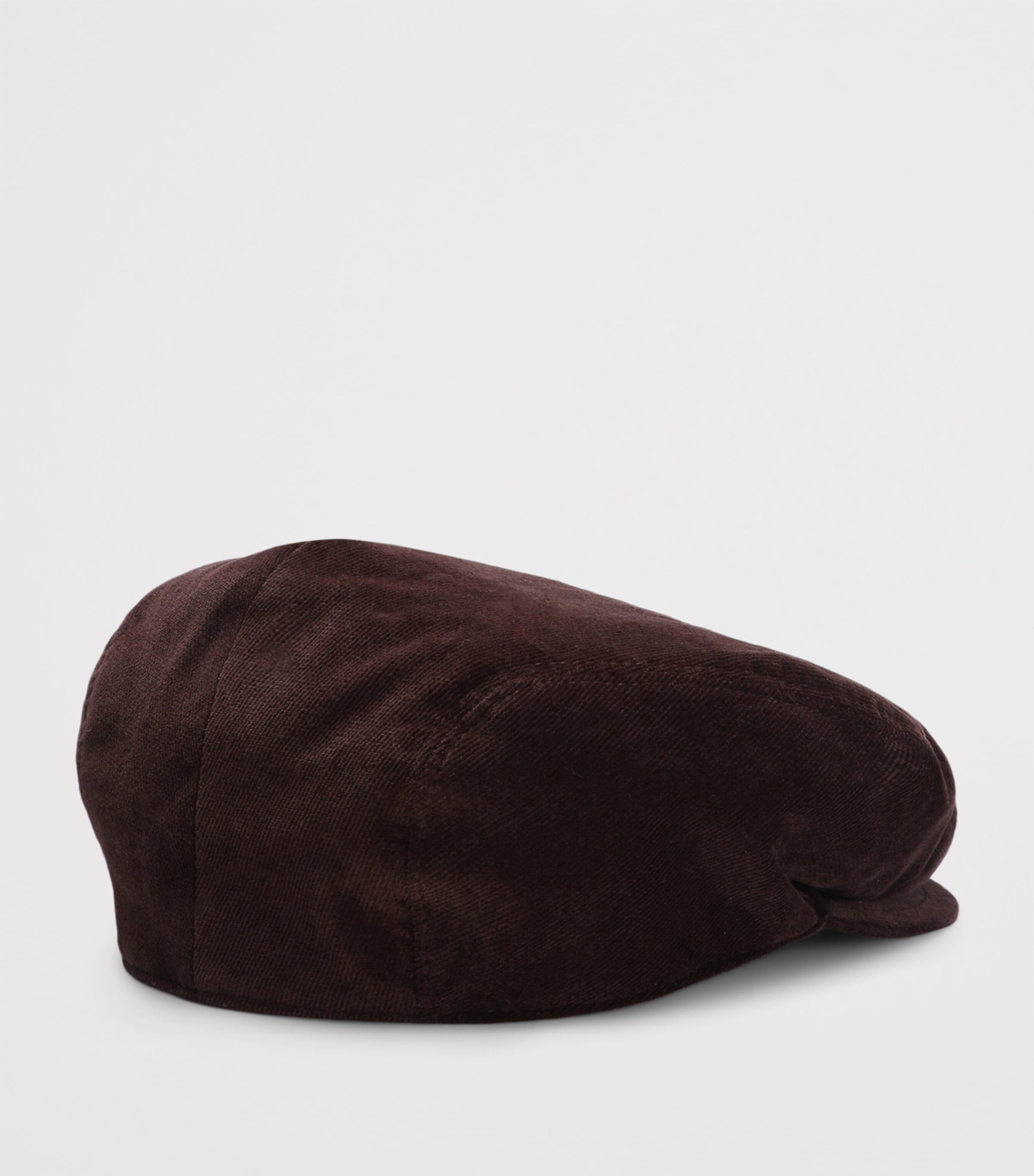 Cotton-Cashmere Flat Cap R5515-MARRONE 10 Image 3