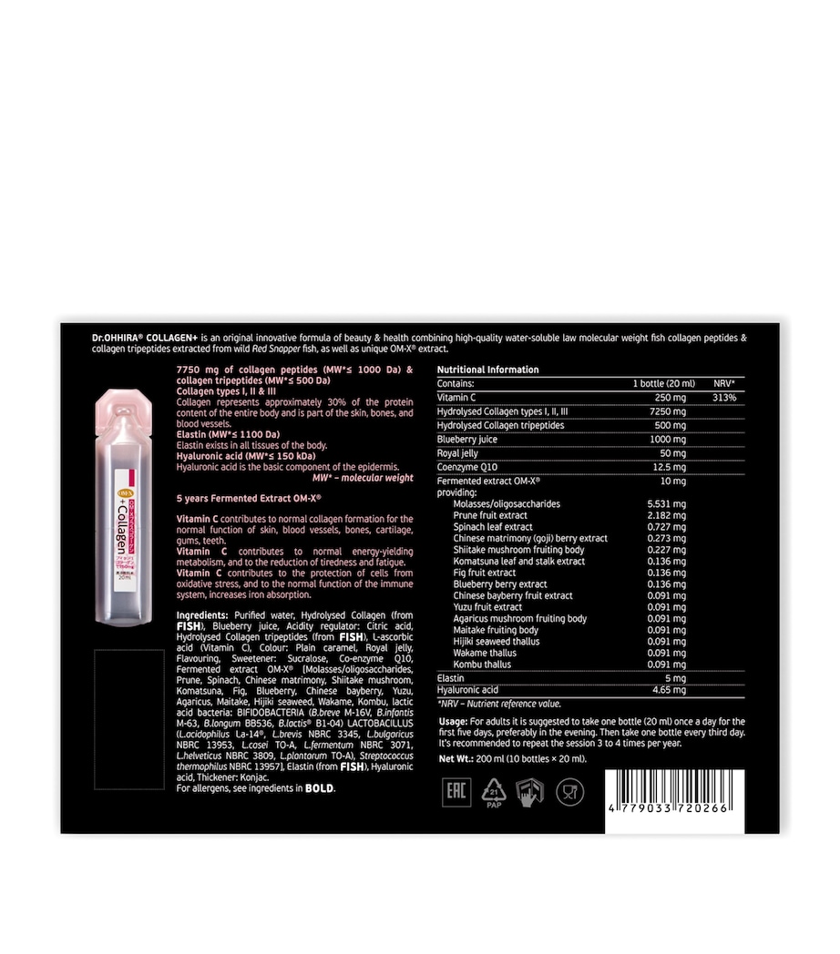 Dr.OHHIRA Dr.OHHIRA COLLAGEN+ (10 Bottles) Image 2