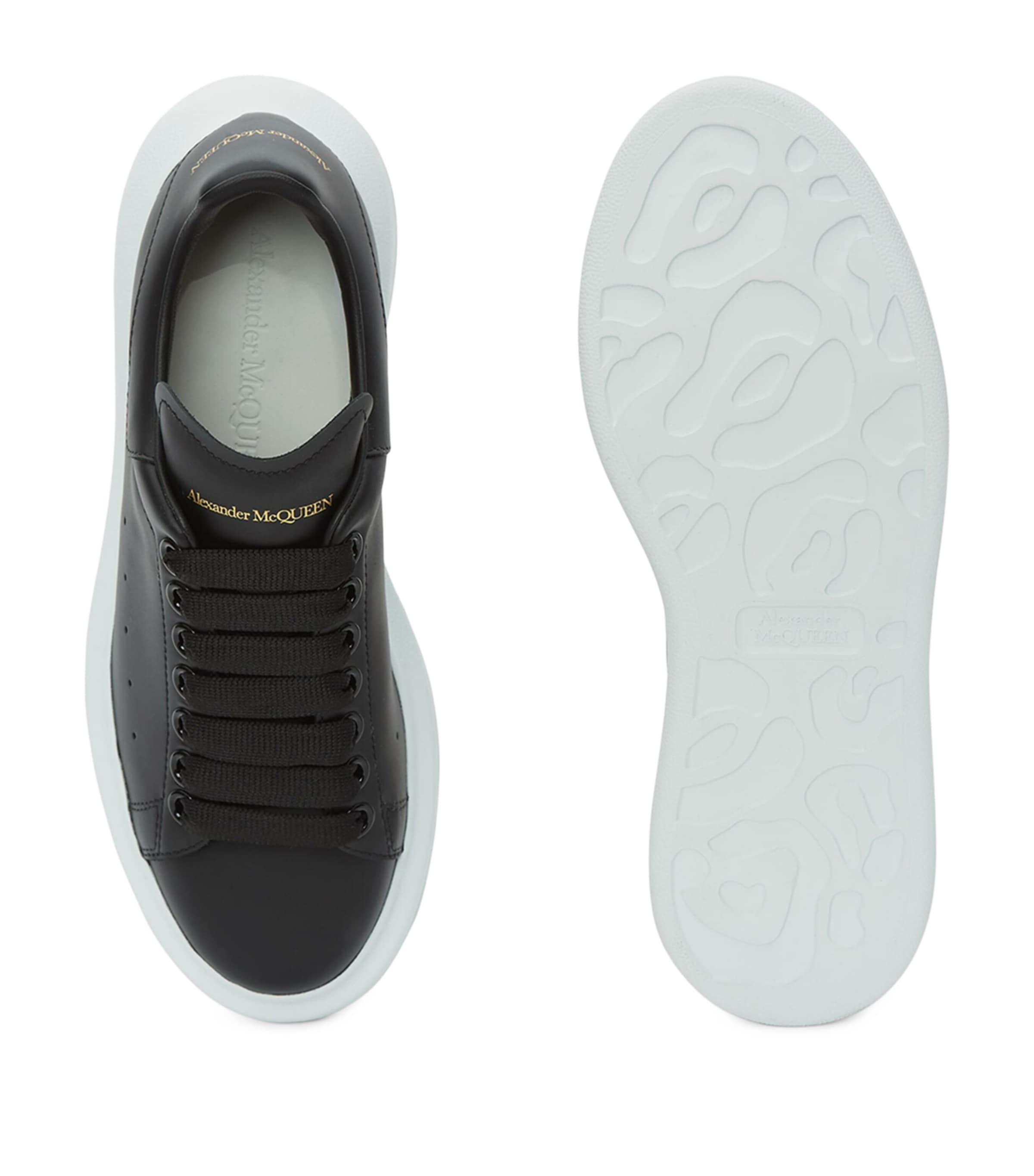 Leather Oversized Sneakers 1000 Image 4