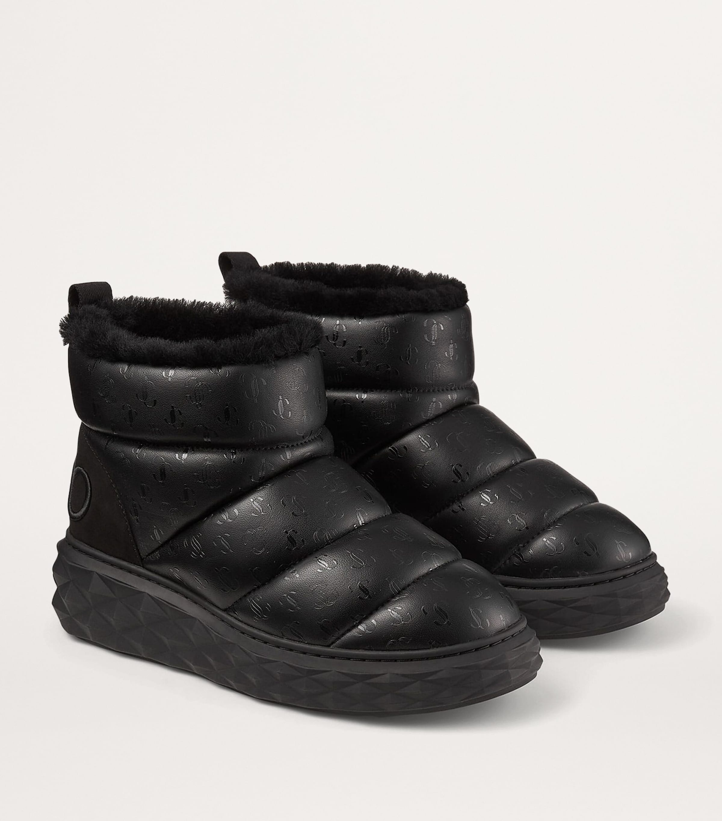 【Jimmy Choo】Xan 30mm シアリング スノーブーツ a7e9b8fd-ced7-4b61-91b5-