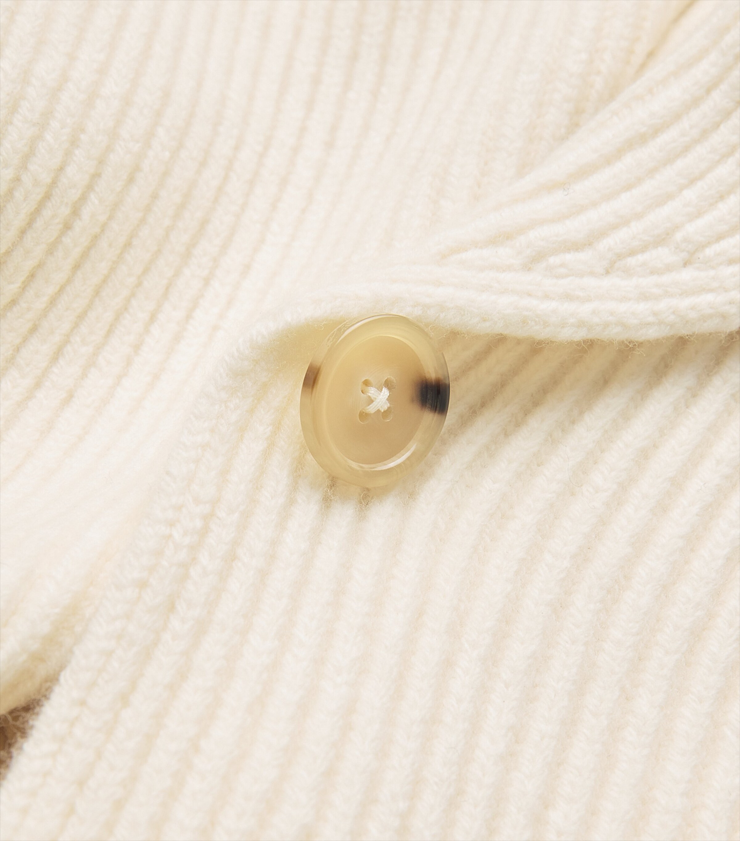 Wool-Blend Shawl Cardigan MILK 106 Image 5