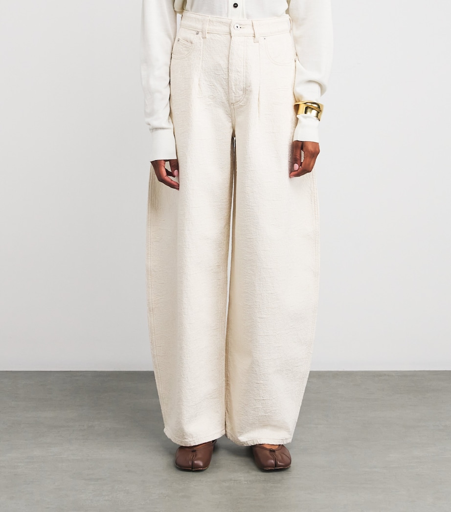 Le De-Nîmes Ovalo Jeans 110 OFF-WHITE Image 3