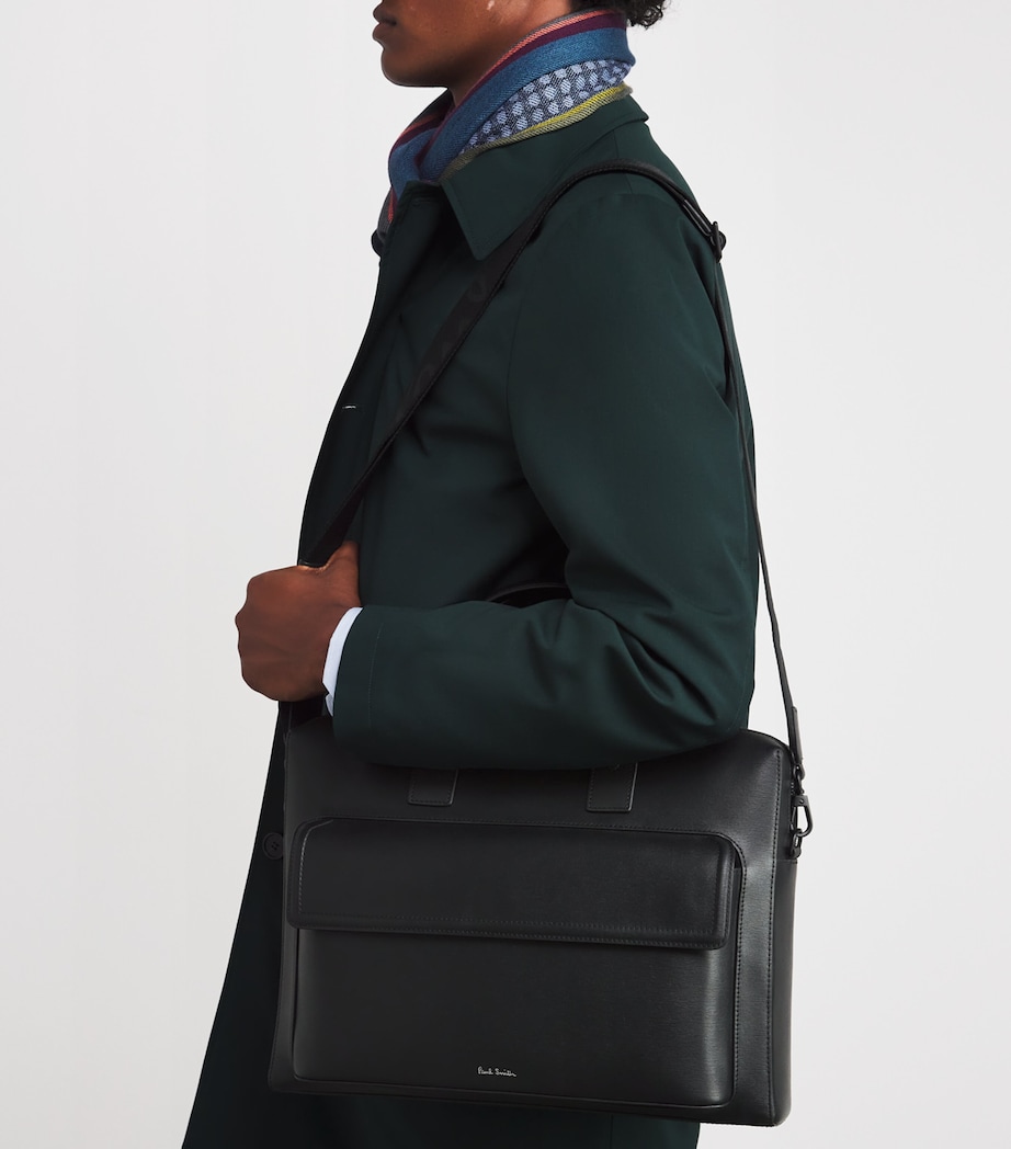 Leather Folio Bag 79_BLACK Image 5