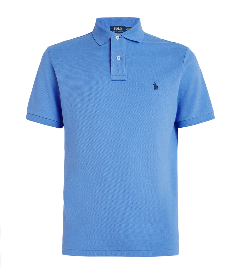 Polo Ralph Lauren Mens Polo Pony Polo Shirt Harbour Island Blue Image 1