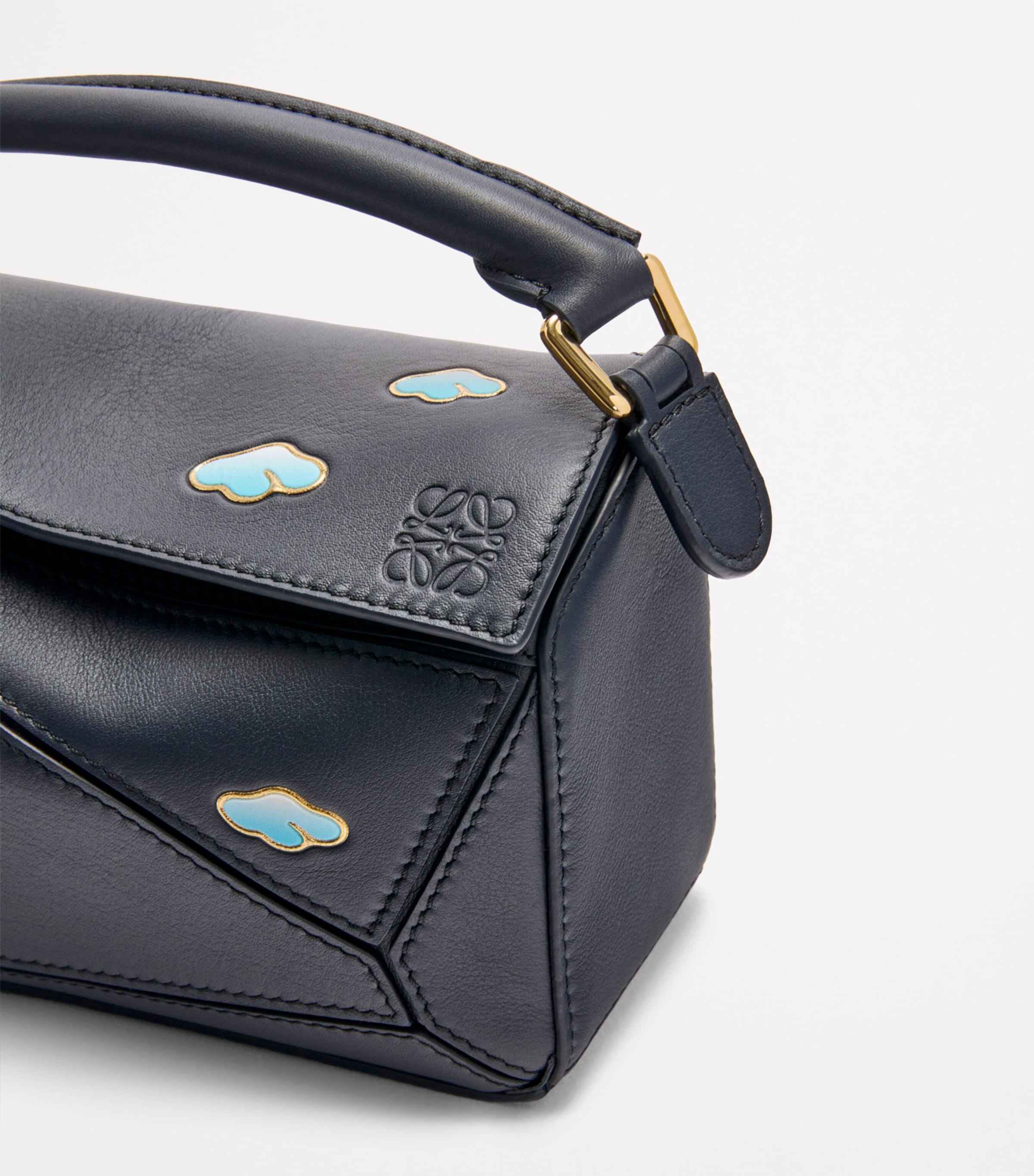 LOEWE Mini Leather Clouds Puzzle Top- Handle Bag | Harrods US