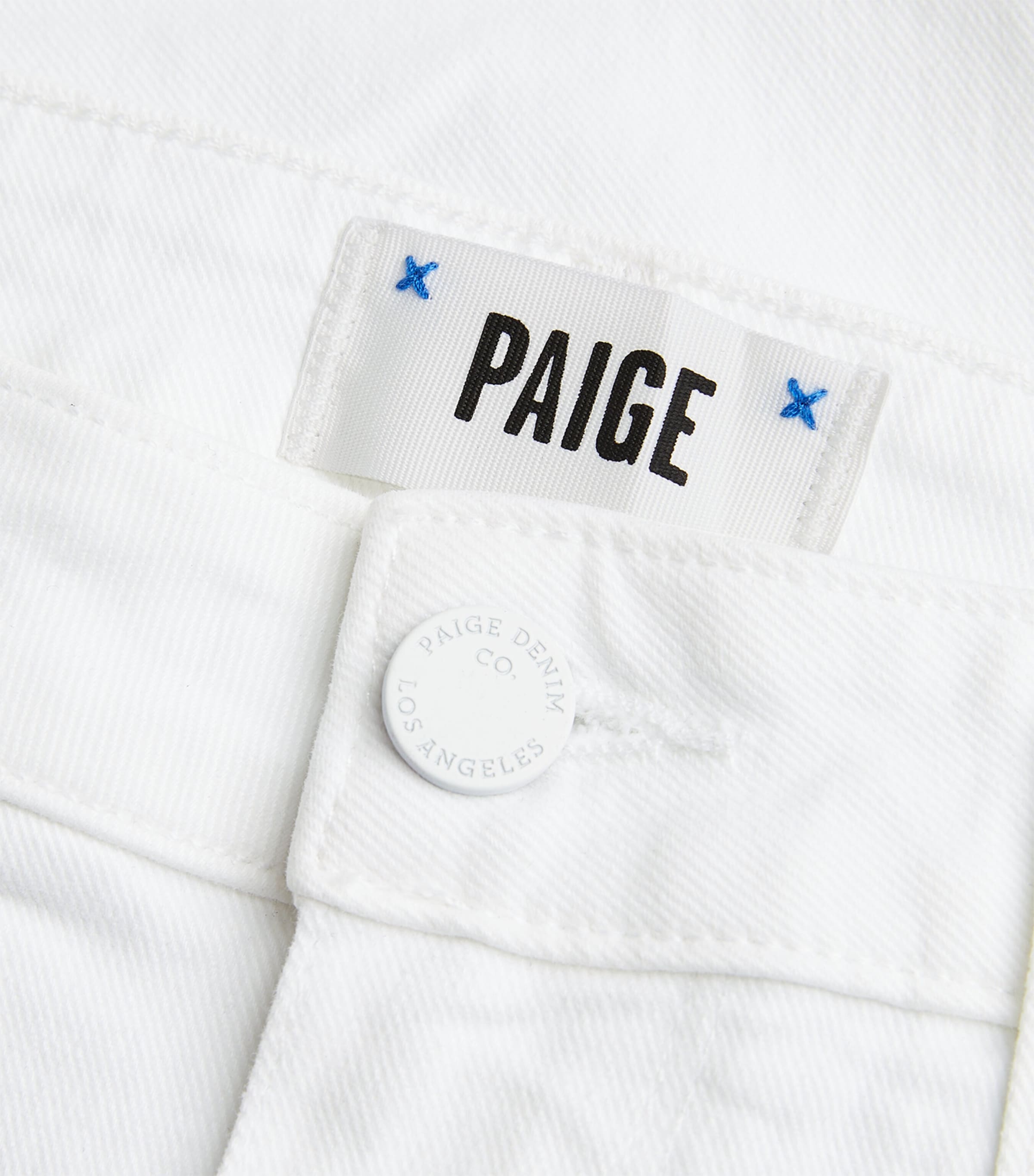 Cropped Hoxton High-Rise Skinny Jeans CRISP WHITE Image 5