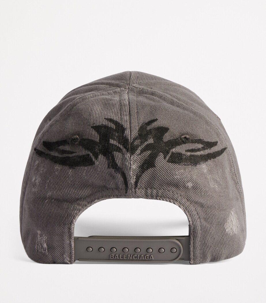 Cotton Patched Baseball Cap 1260 Image 2