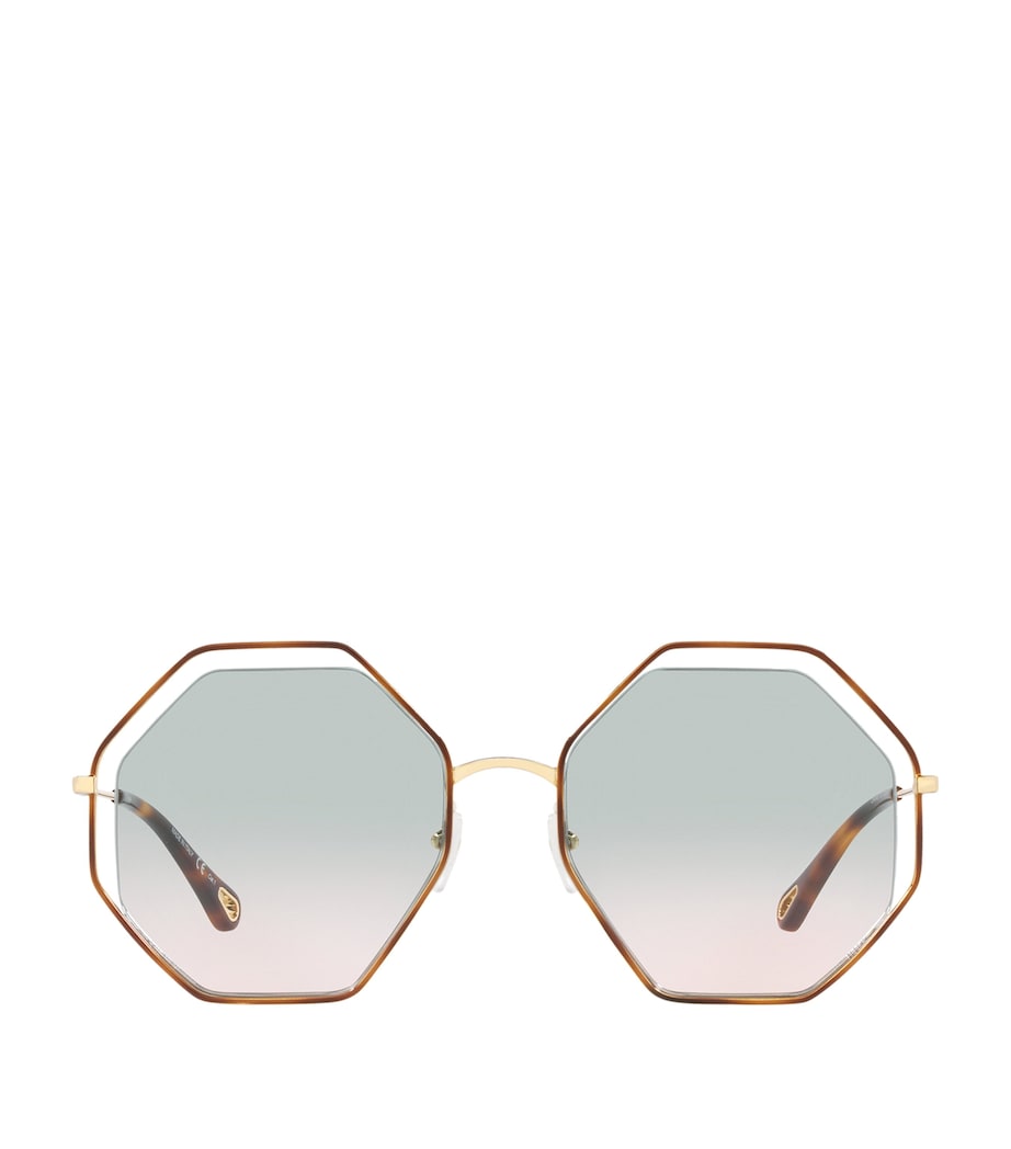 Poppy Octagonal Sunglasses 4400J3 Image 1