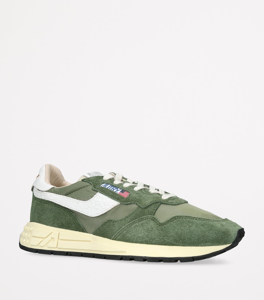 Suede Reelwind Sneakers KHAKI Image 3