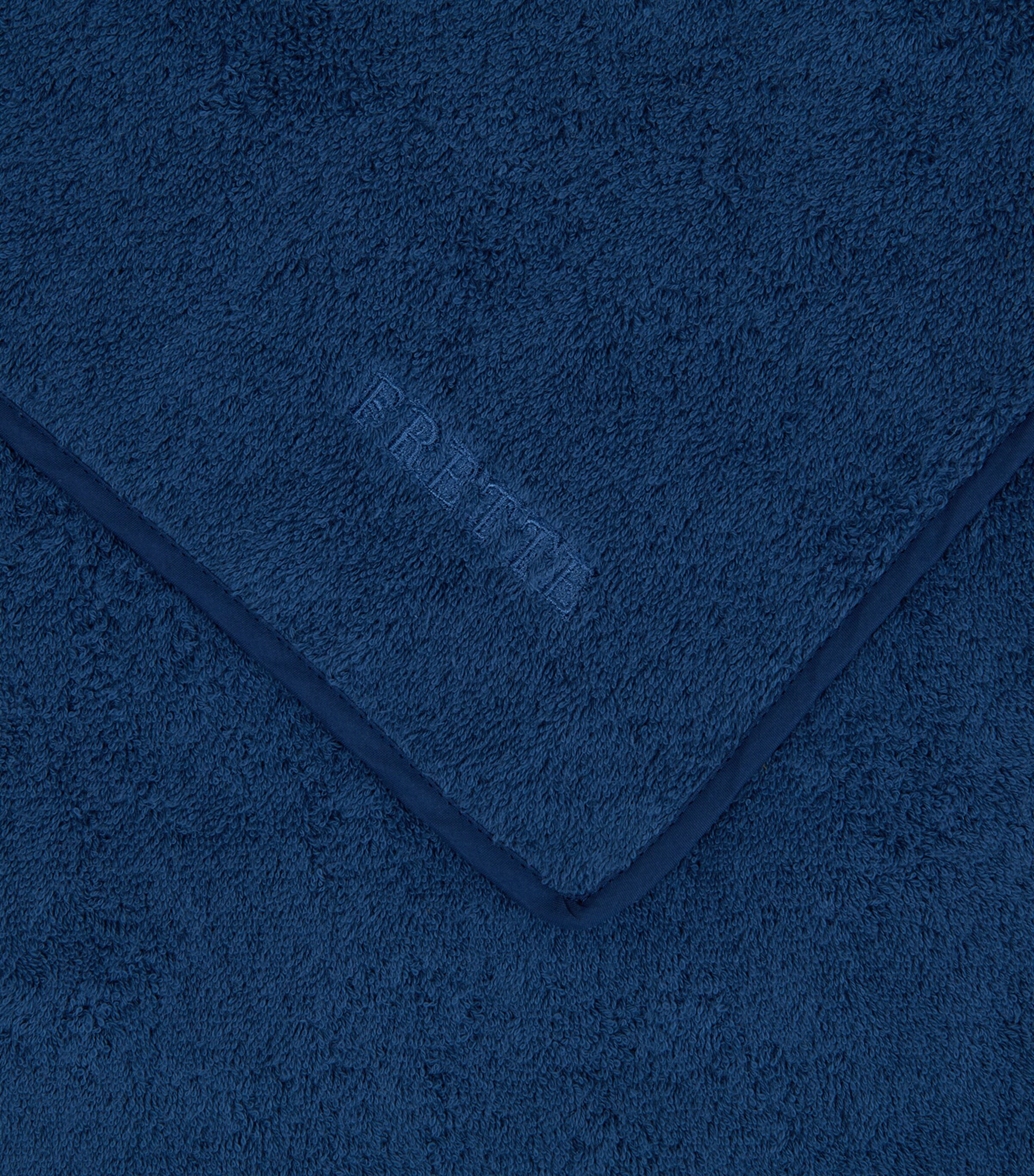 Frette Cotton Unito Bath Towel (60cm x 110cm) Indigo Blue Image 5