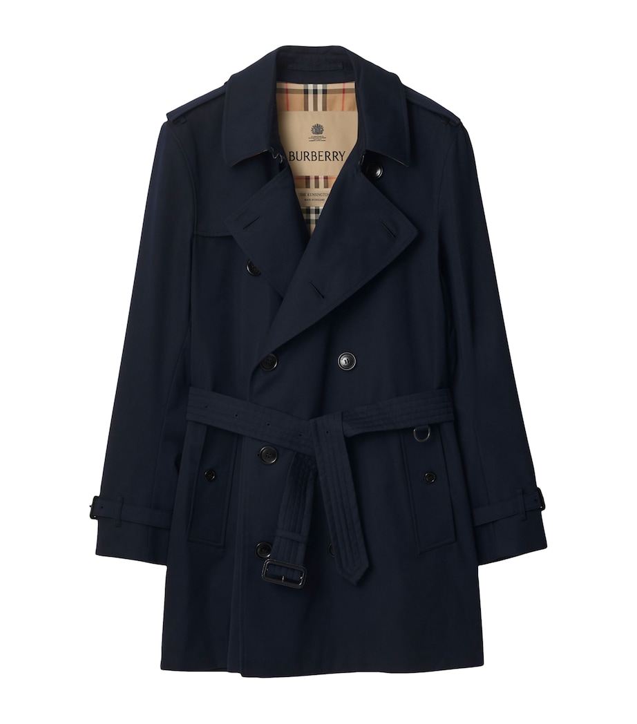 Short Kensington Heritage Trench Coat COAL BLUE Image 1