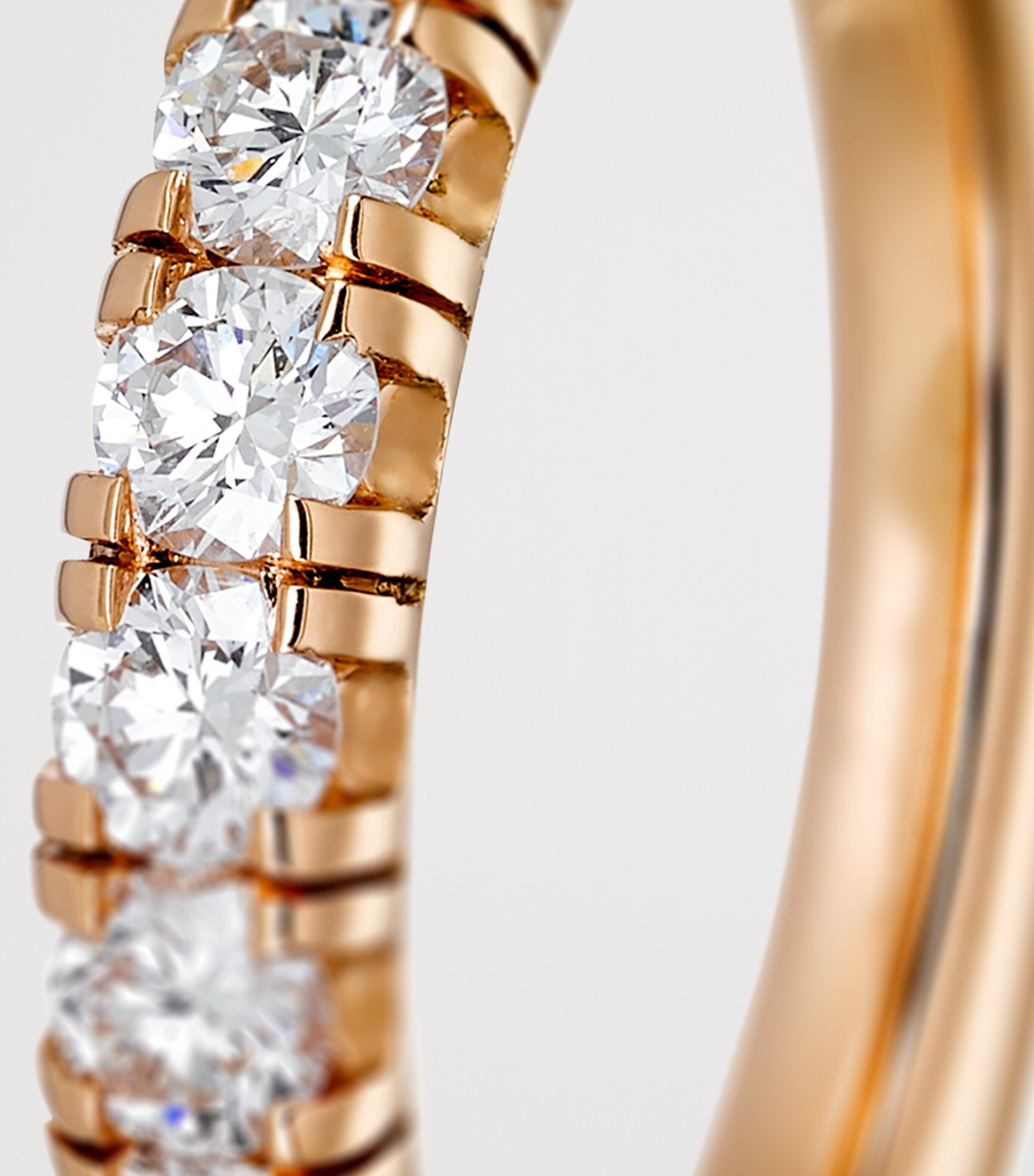 Cartier Rose Gold and Diamond Étincelle de Cartier Wedding Band Rose Gold Image 5