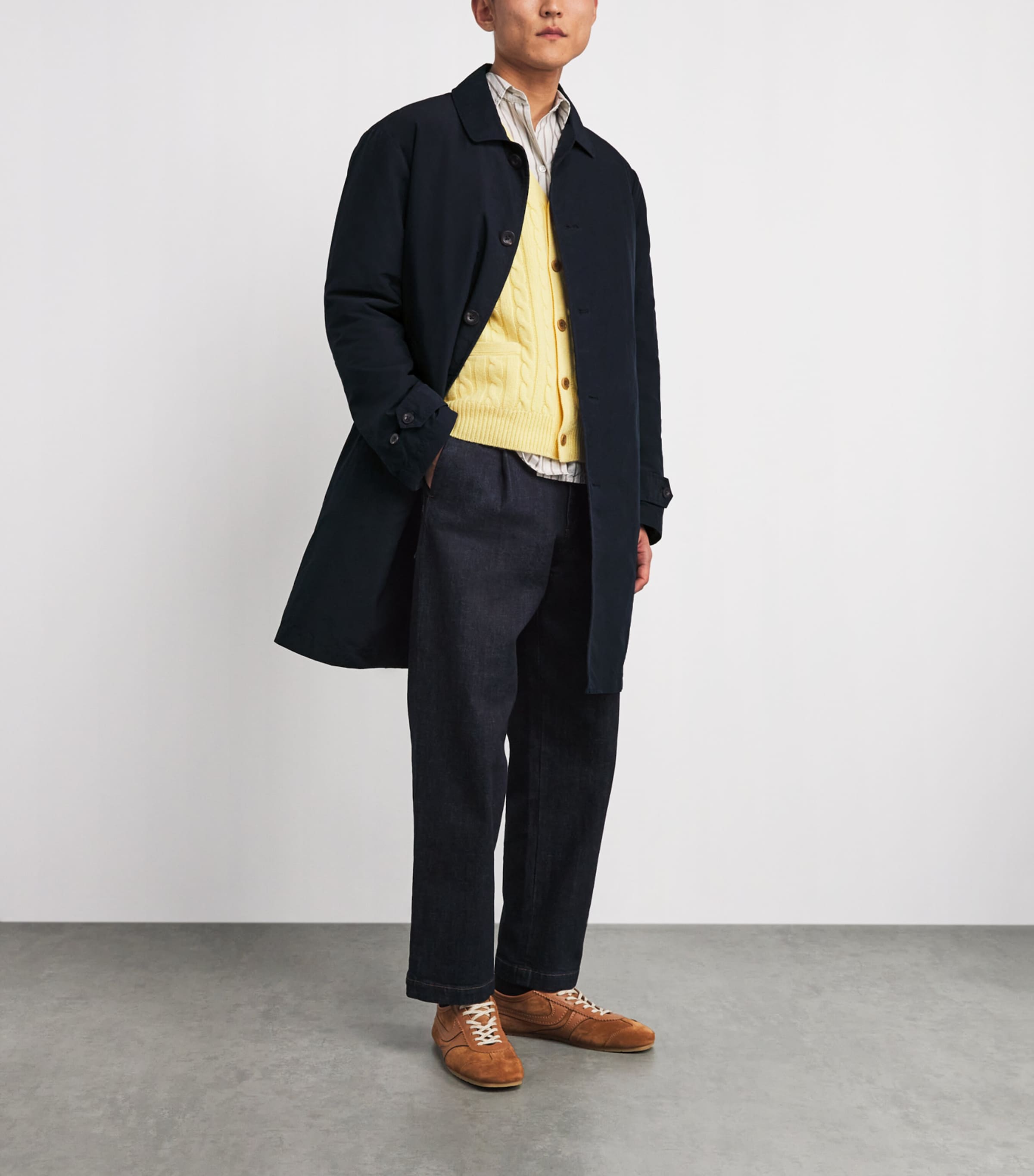 Pearson Car Coat NAVY Image 2