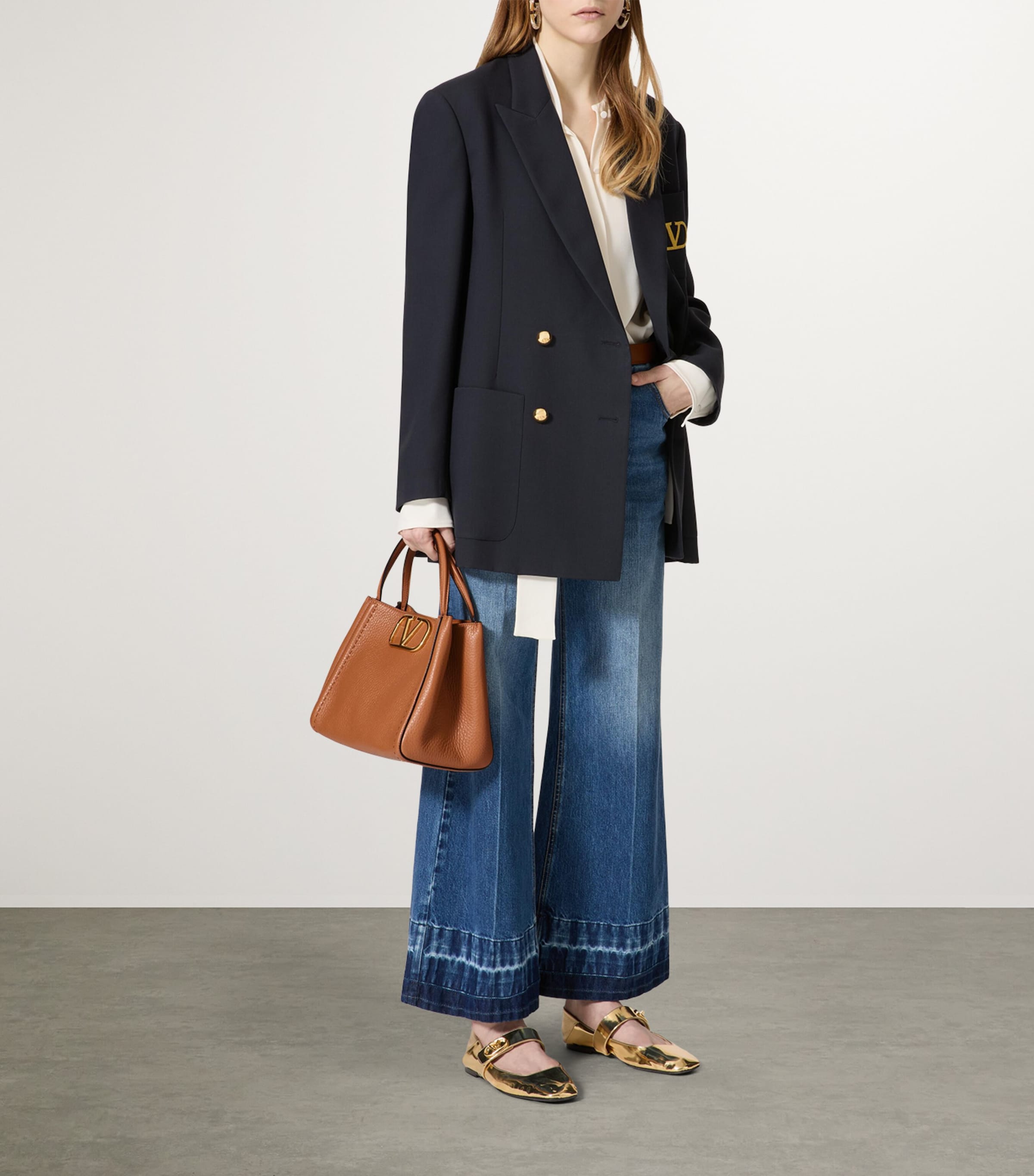 Medium Leather Alltime Top-Handle Bag ZG1 Image 2