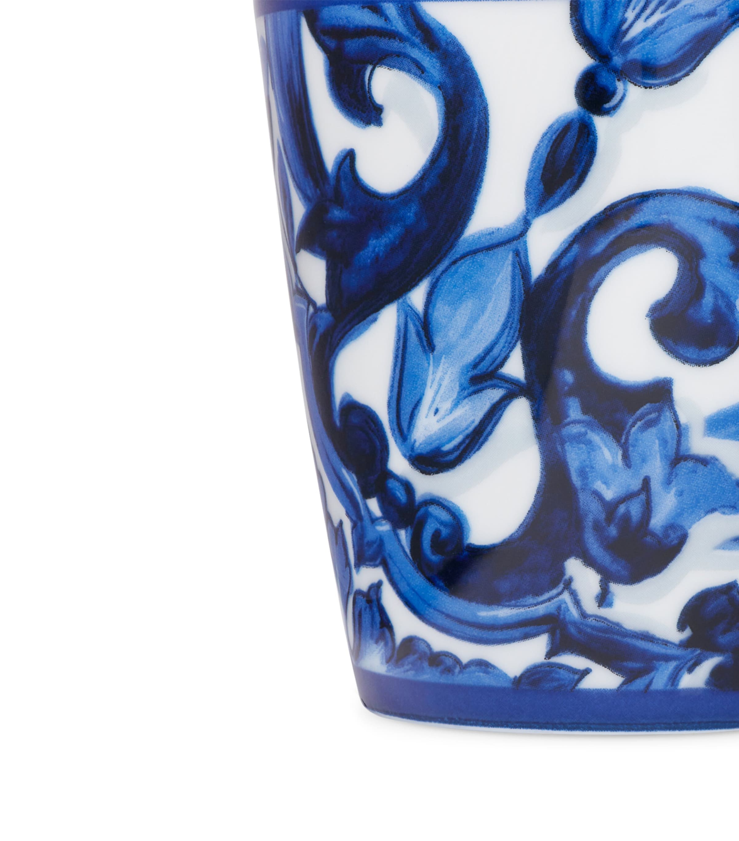 Dolce&Gabbana Casa Blu Mediterraneo Majolica Mug Foglie Blu F D Image 4