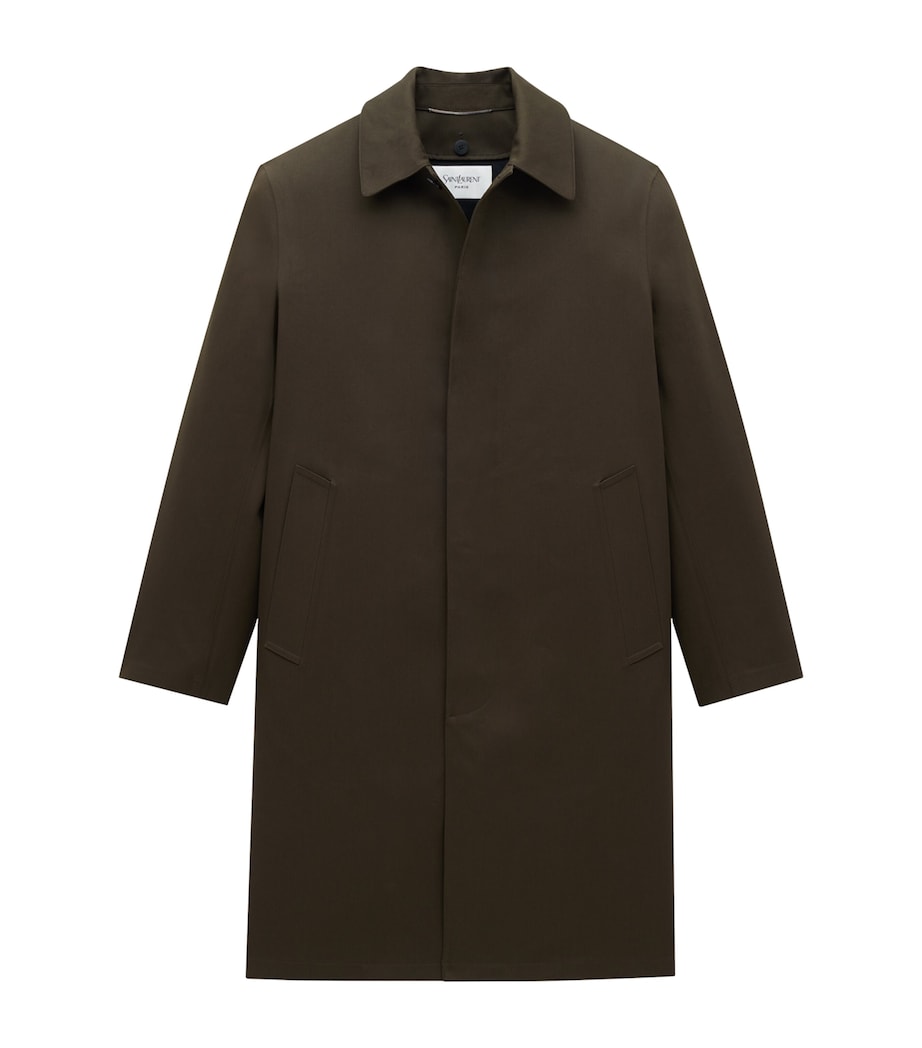 Canvas Mackintosh Coat 3262 Image 1