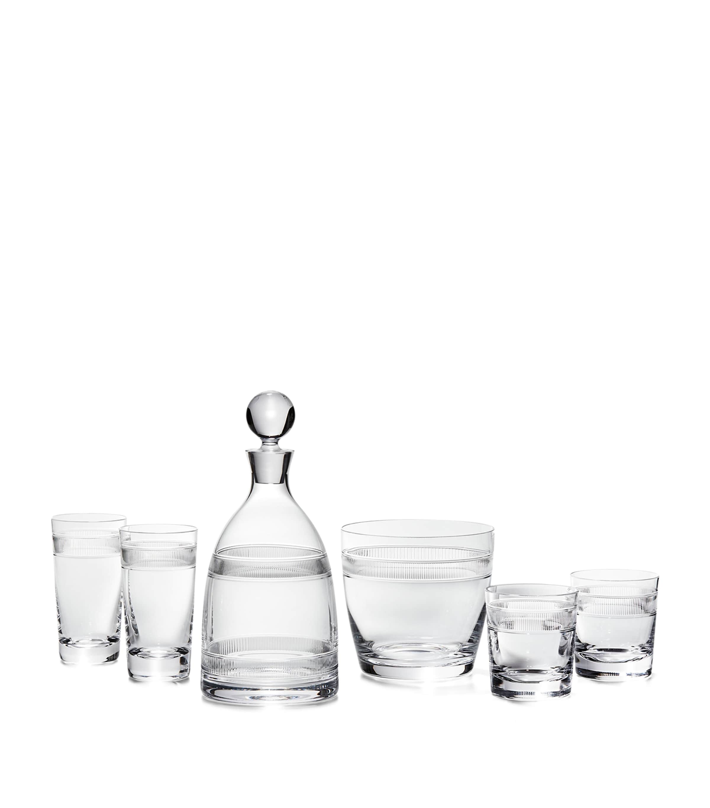 Set of 2 Langley Old-Fashioned Glasses CLEAR Image 2