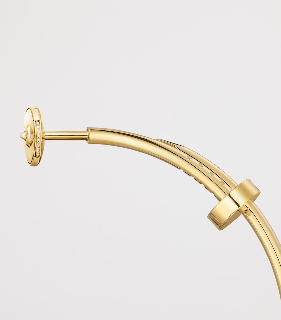 Cartier Yellow Gold Juste un Clou Hoop Earrings Yellow Gold Image 5