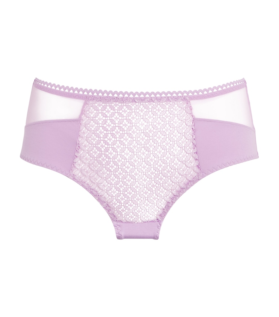 Maison Lejaby Womens Lace Memories Briefs Salvia Image 1