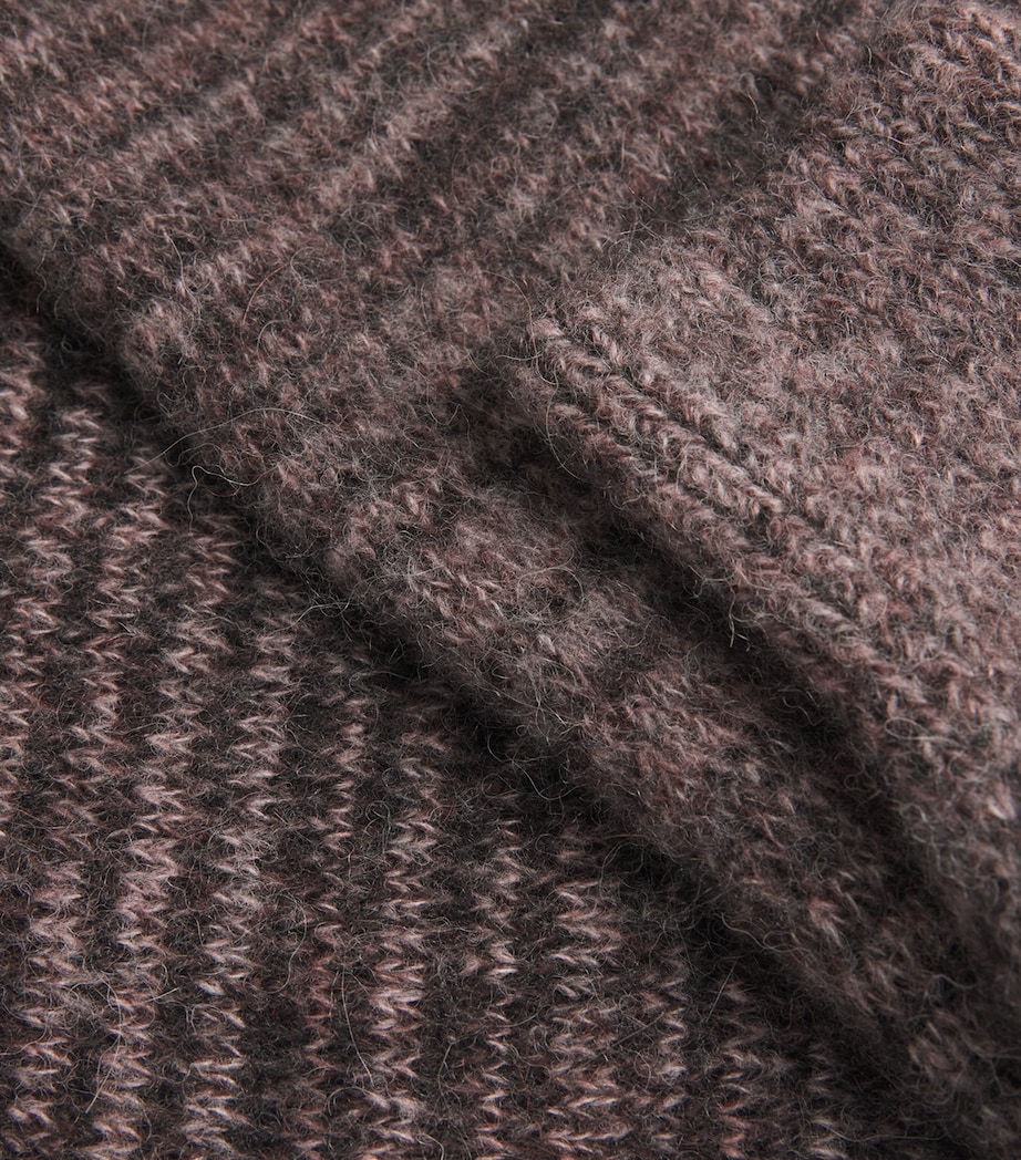 Wool-Blend Stripe Burley Sweater MULTI Image 5