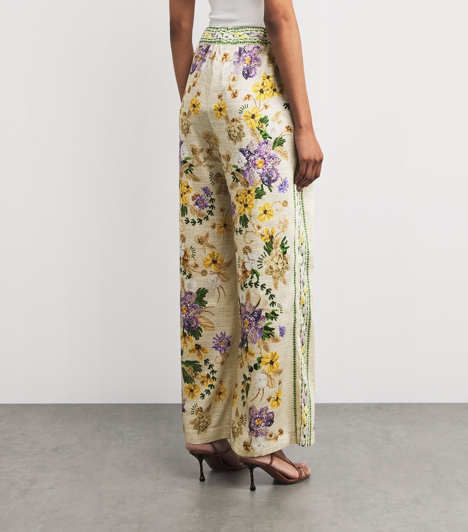 Printed Varenne Trousers AVIEMORE WATER Image 4