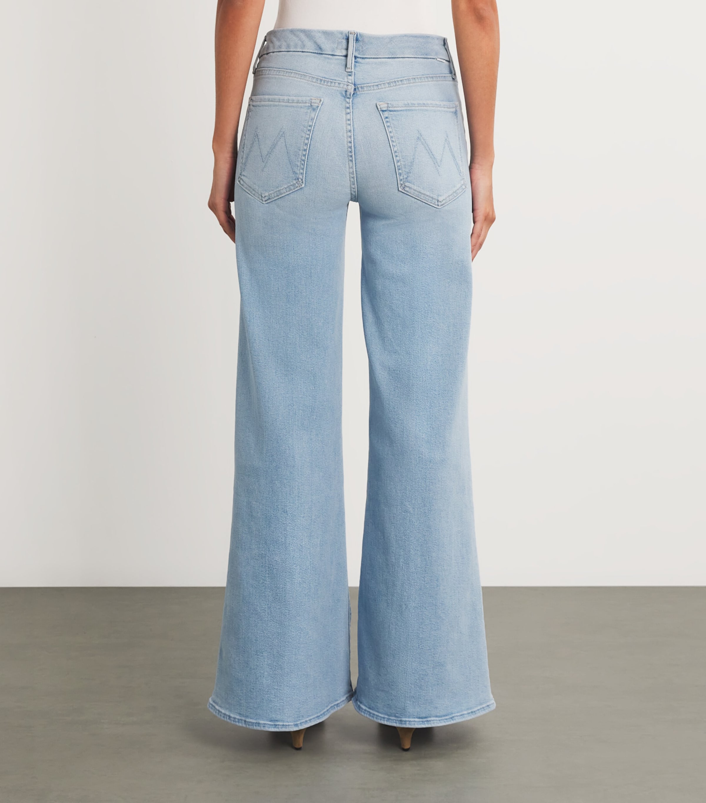MOTHER The Roller Sneak Jeans | Harrods US