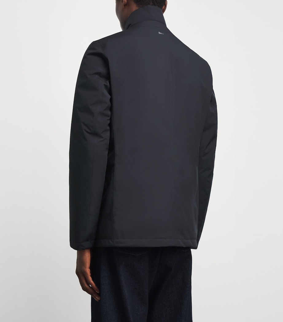 Herno Mens Down Hybrid Jacket Nero Image 5