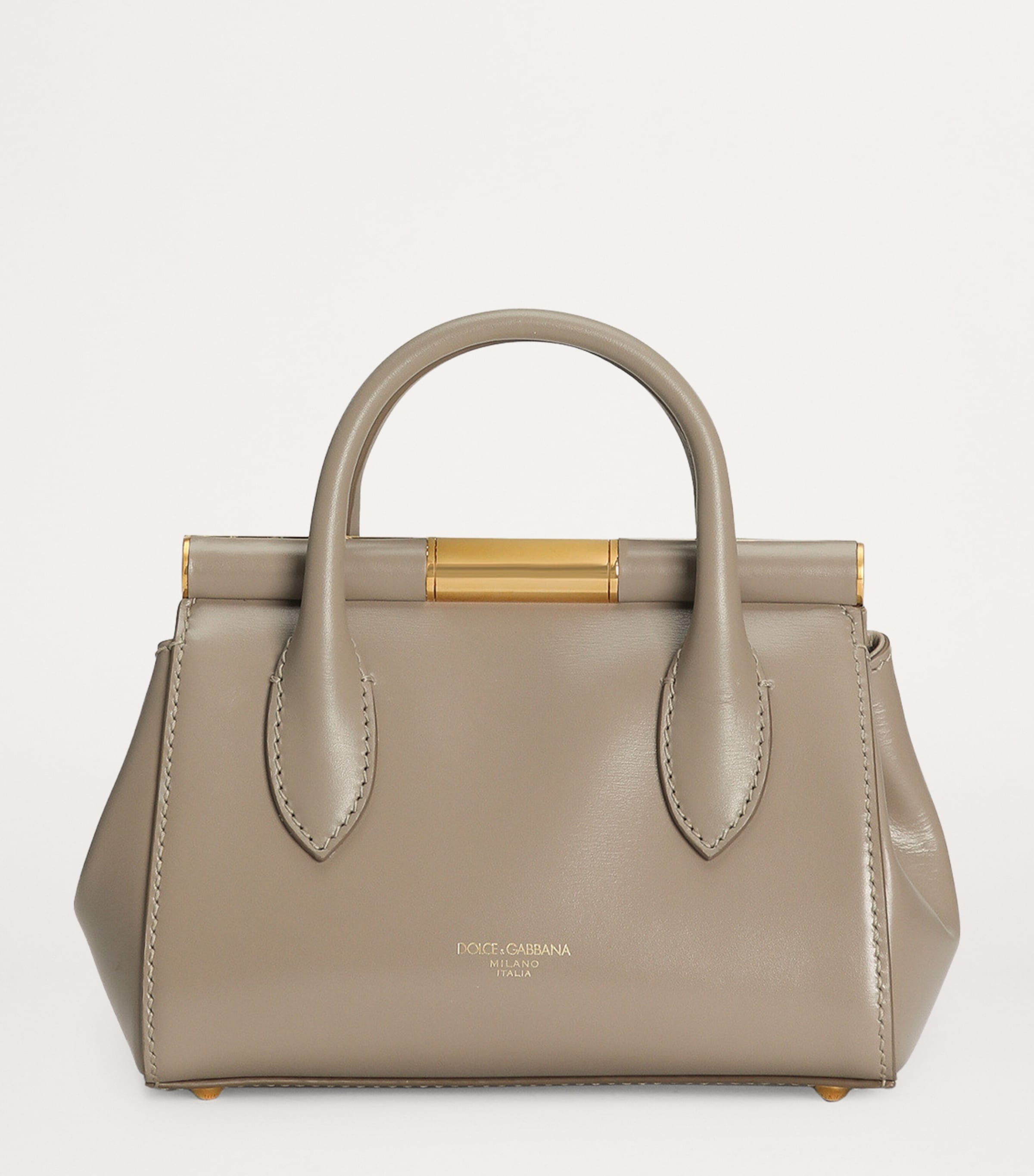 Leather Top-Handle Bag 8I399-TALPA Image 3