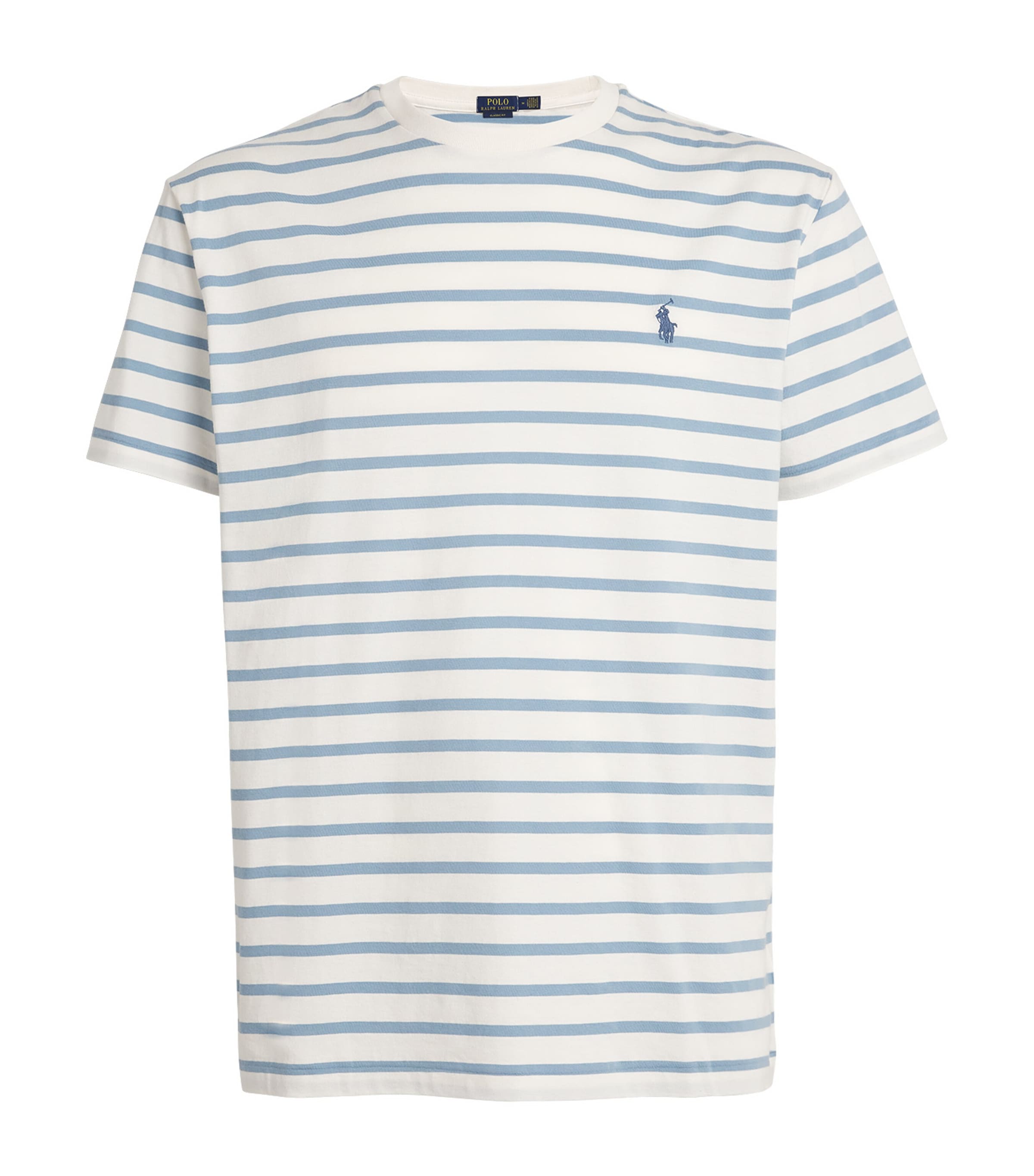 Polo Ralph Lauren Classic-fit Striped T-shirt In White