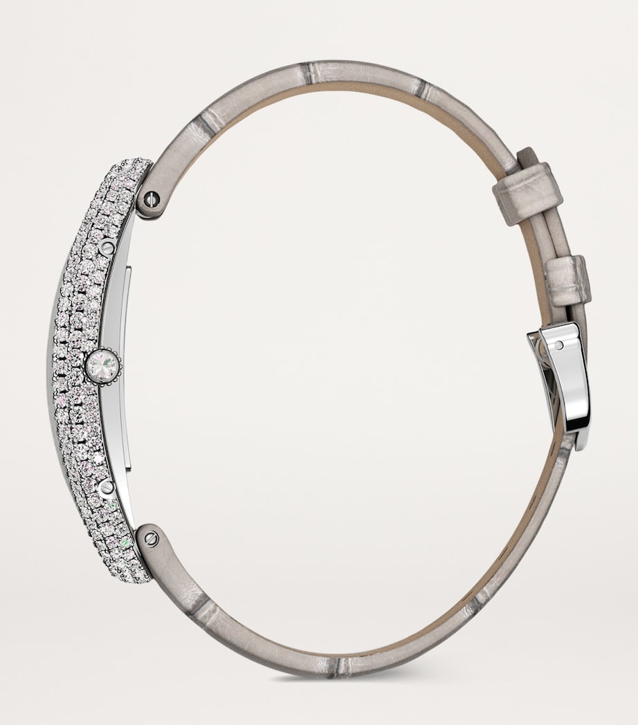 Cartier White Gold Baignore Allongée Watch 21mm White Gold Image 3