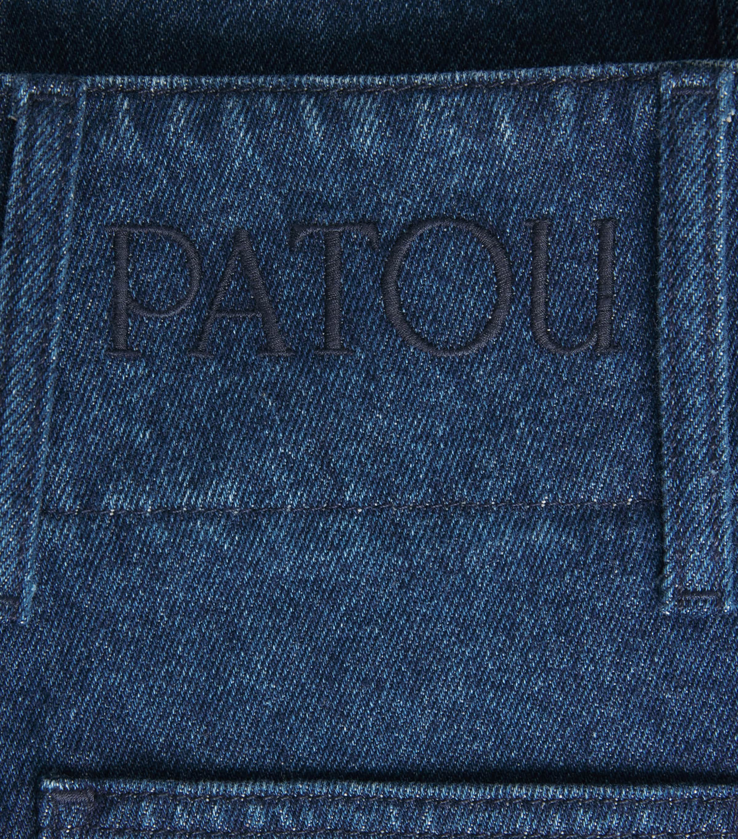 デニム・ジーパン [PATOU]High-rise wide-leg organic jeans PATOU High-rise wide-leg jeans | NET-A-PORTER