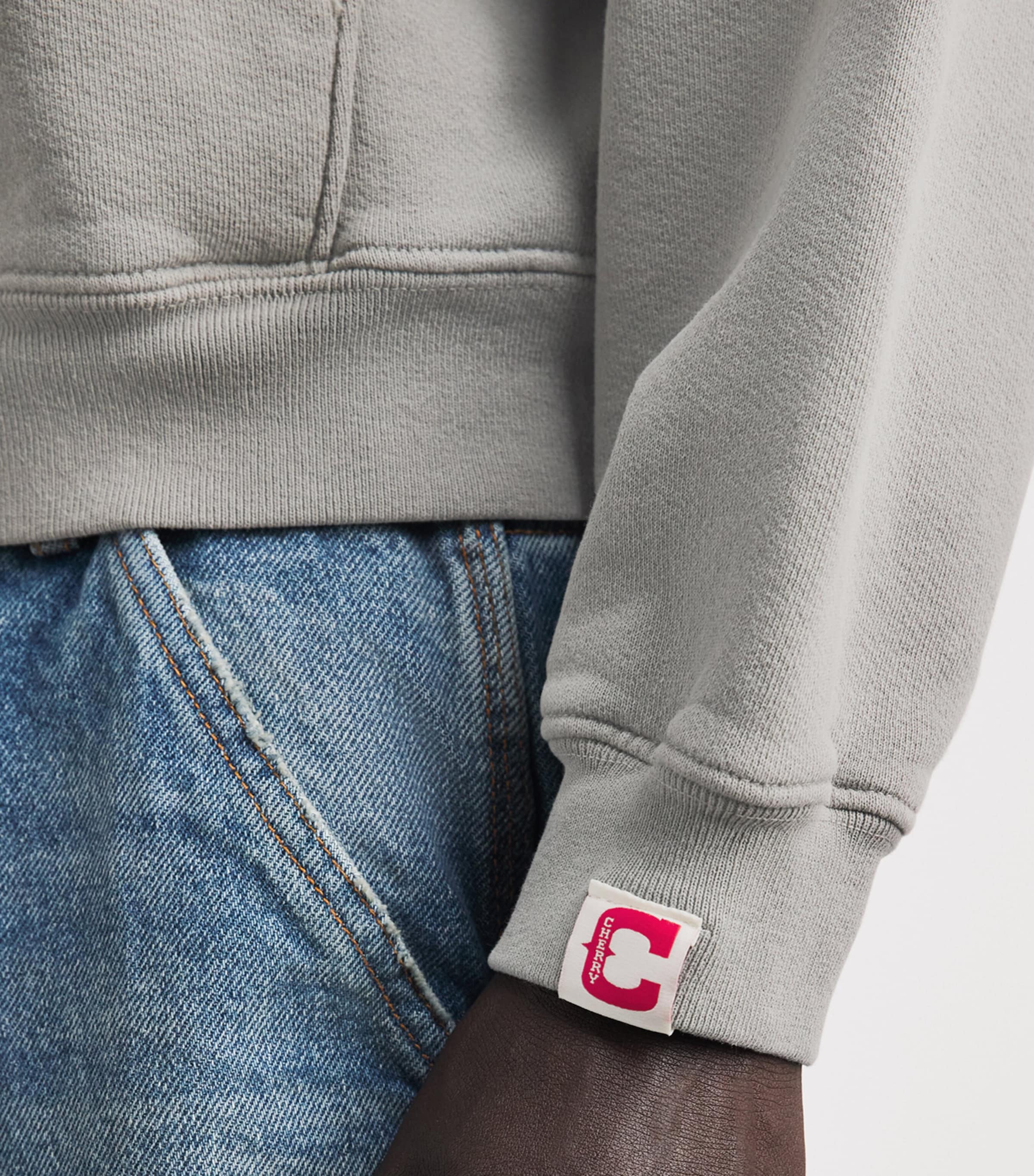 Cherry Los Angeles Mens Hollywood Hoodie Smoke Image 3