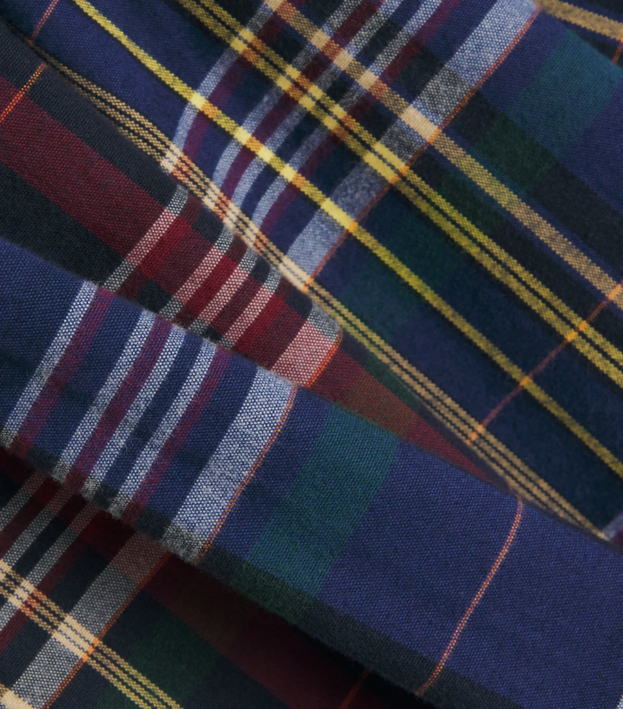 Cotton Check Oxford Shirt MULTI Image 5