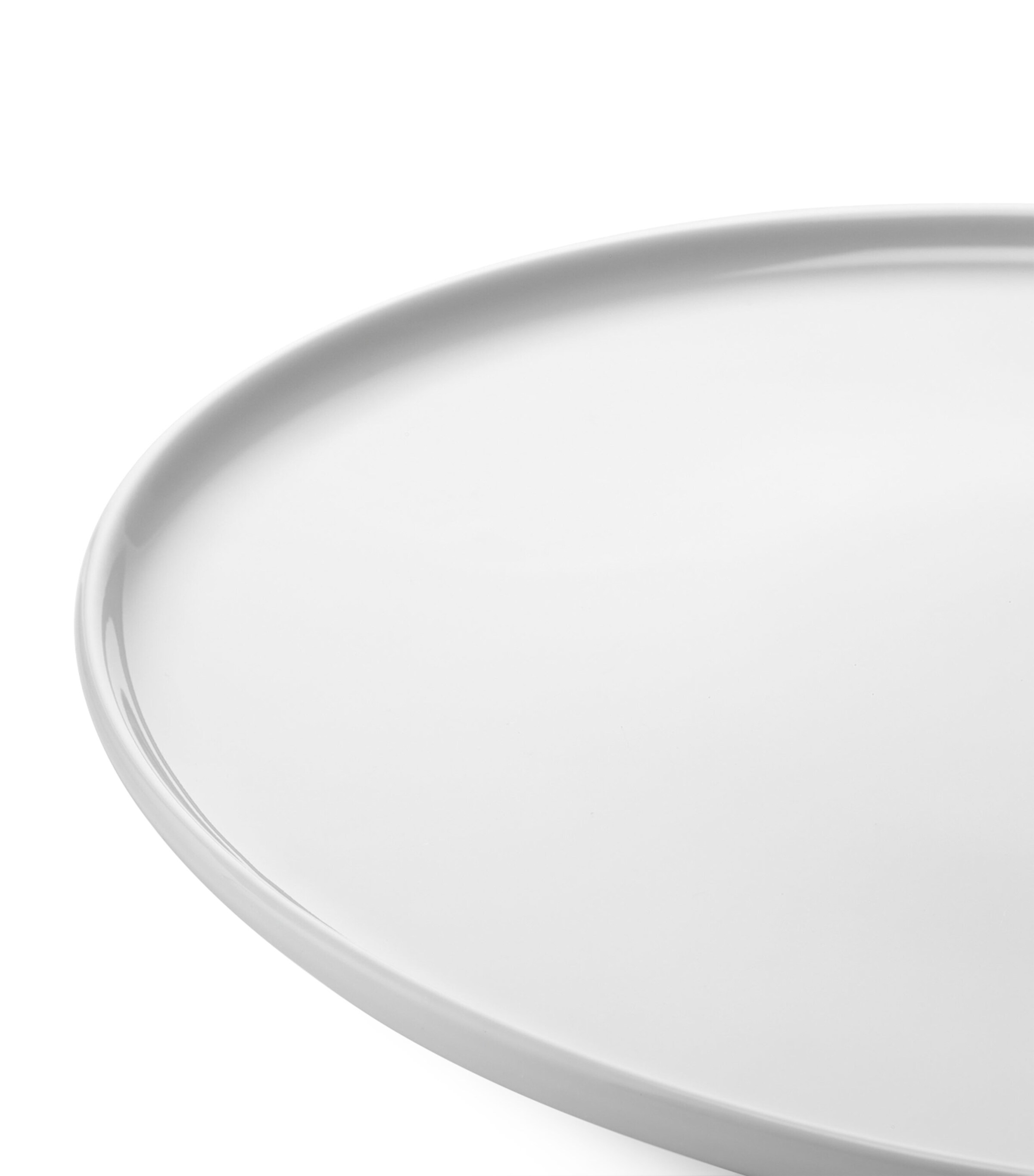Set of 2 Porcelain Collective Dinner Plates (26cm) WHITE Image 3