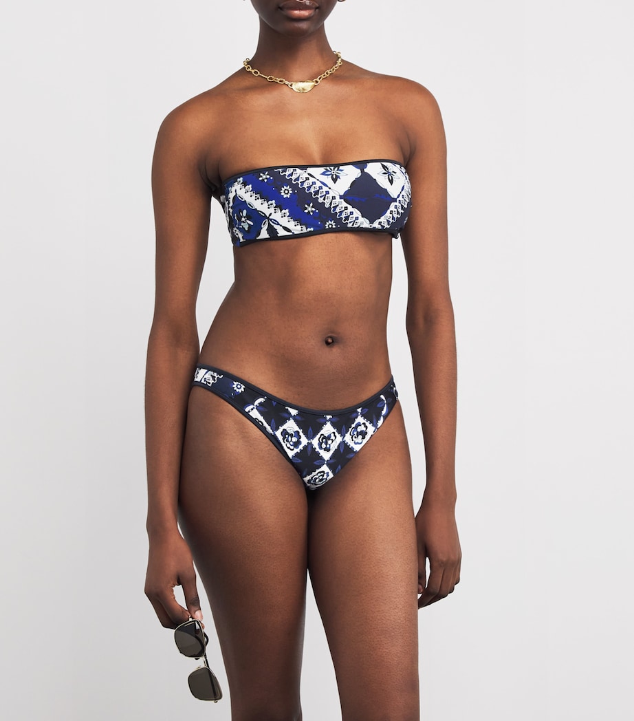 Festa Bandeau Bikini Top 070 NAVY Image 2