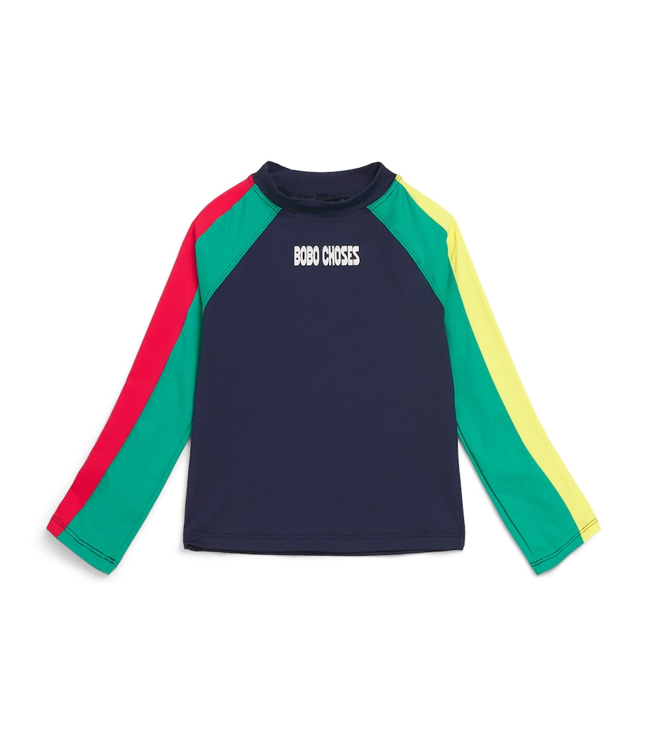 Bobo Choses UPF 50+ Long-Sleeve Swim T-Shirt (4-5 Years) Image 1