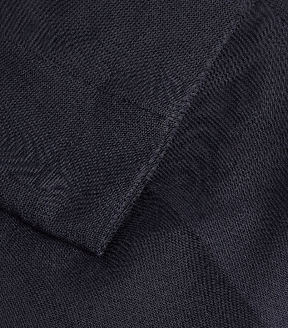 Stretch Jersey Trousers NAVY BLUE Image 5