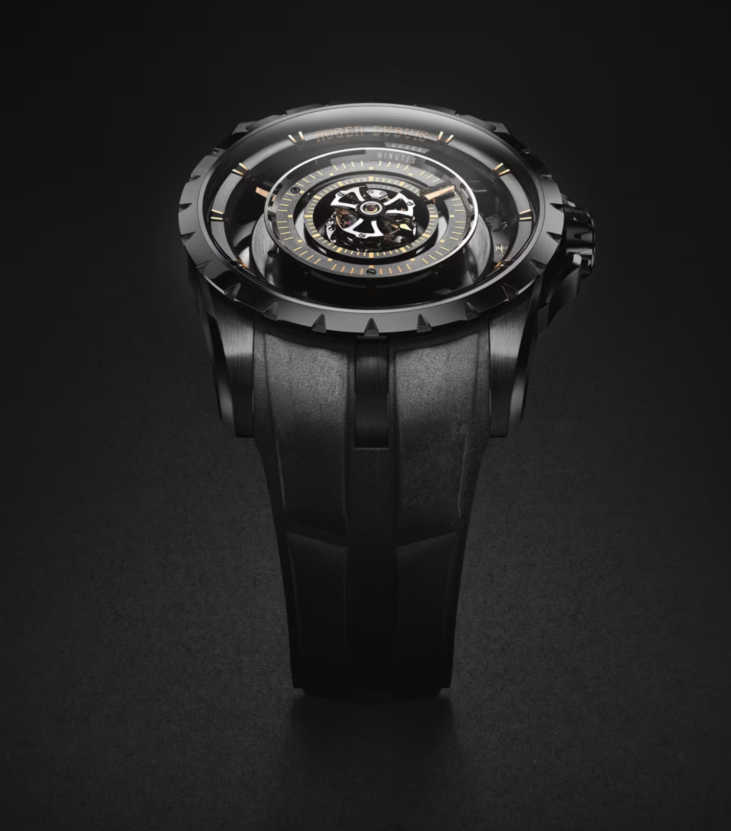 Titanium Orbis in Machina Monotourbillon Watch 45mm OPENWORK Image 2