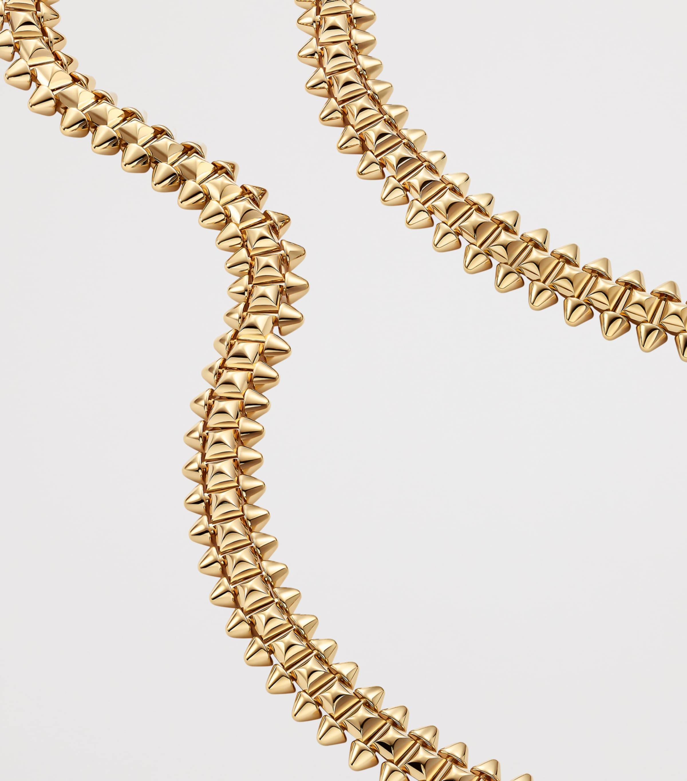 Cartier Flexible Small Yellow Gold Clash de Cartier Necklace (Size 35) Yellow Gold Image 3