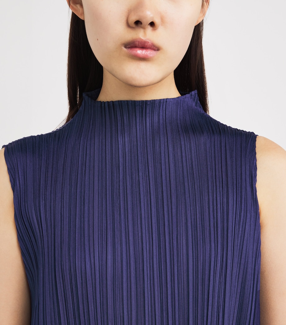 Efficient Square 2 Midi Dress DARK NAVY Image 6