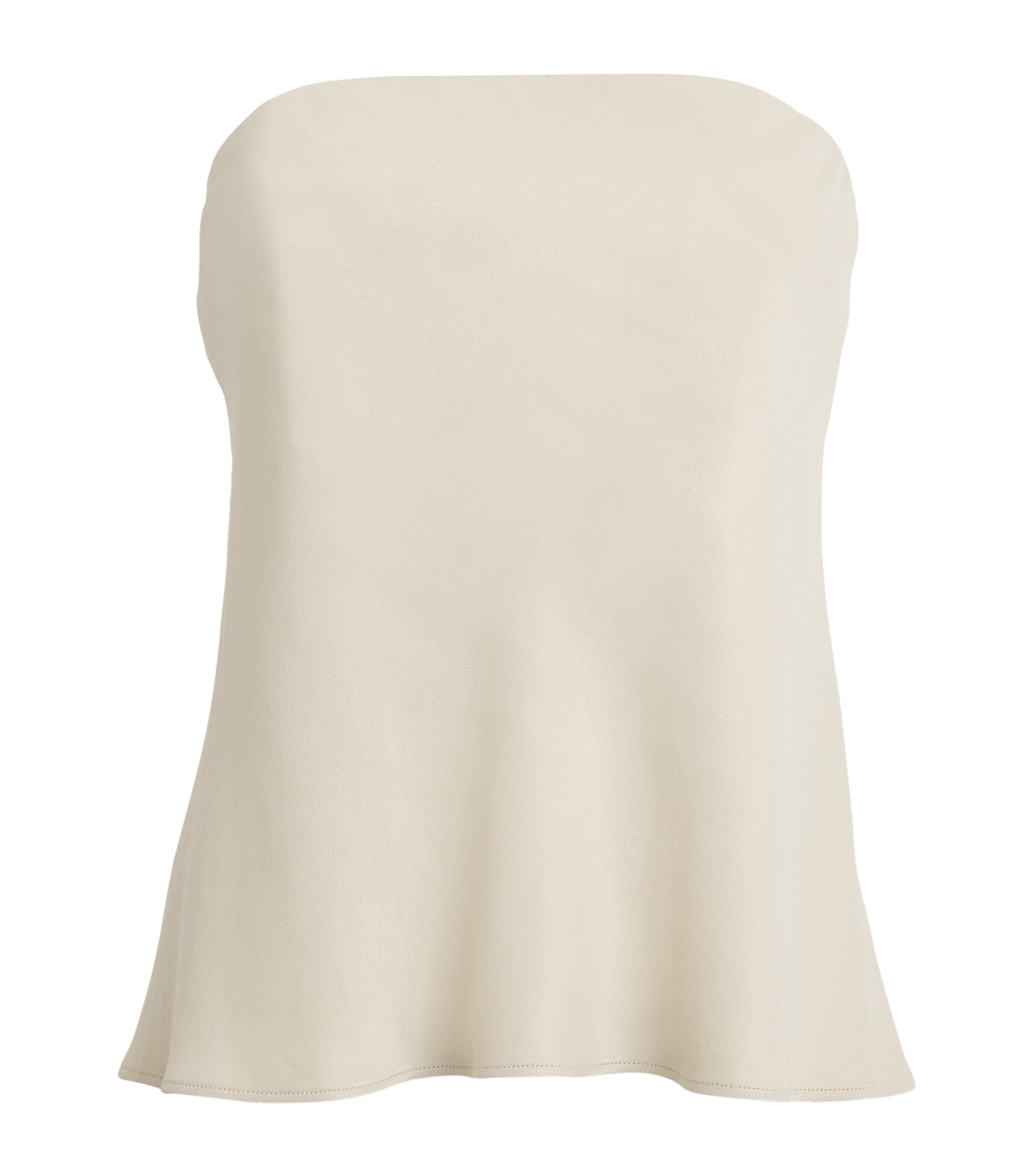 House Of Dagmar Draped Tube Top In Ivory